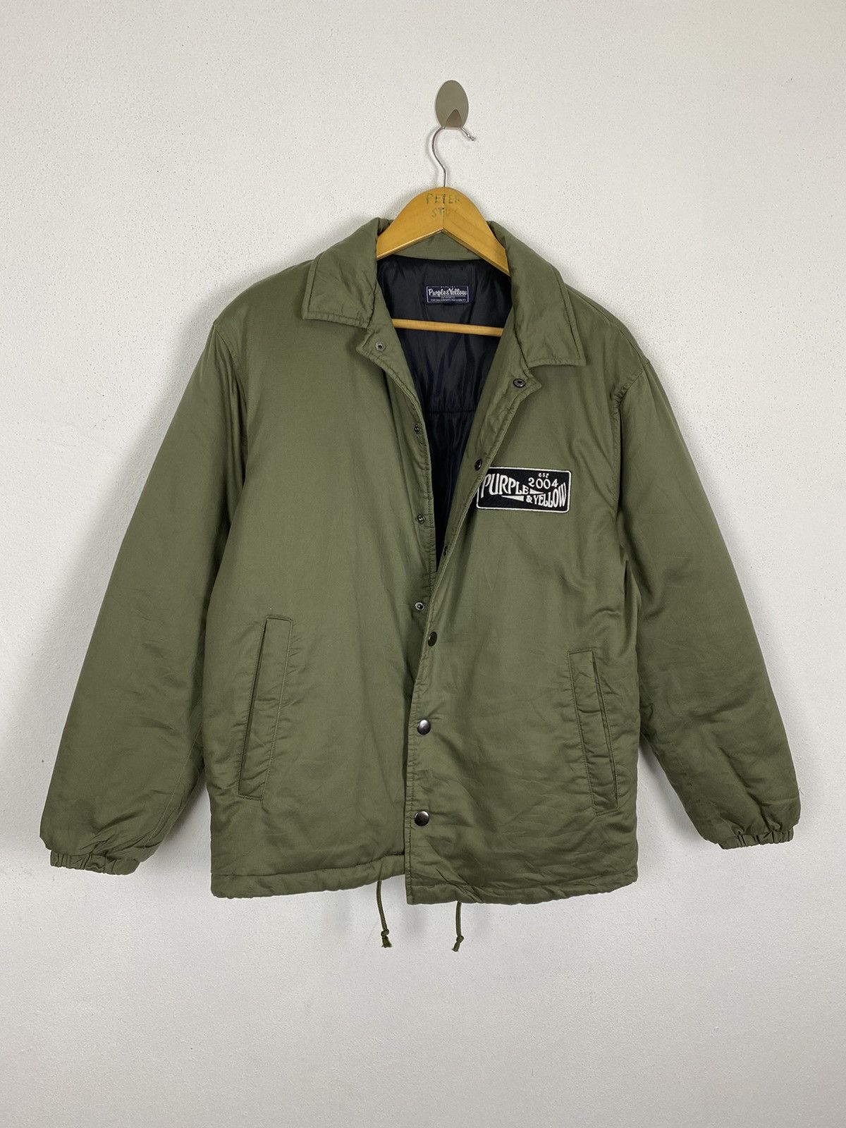 Japanese Brand × Purple PURPLE & YELLOW MILITARY STYLE JACKET Size US S / EU 44-46 / 1 - 3 Thumbnail