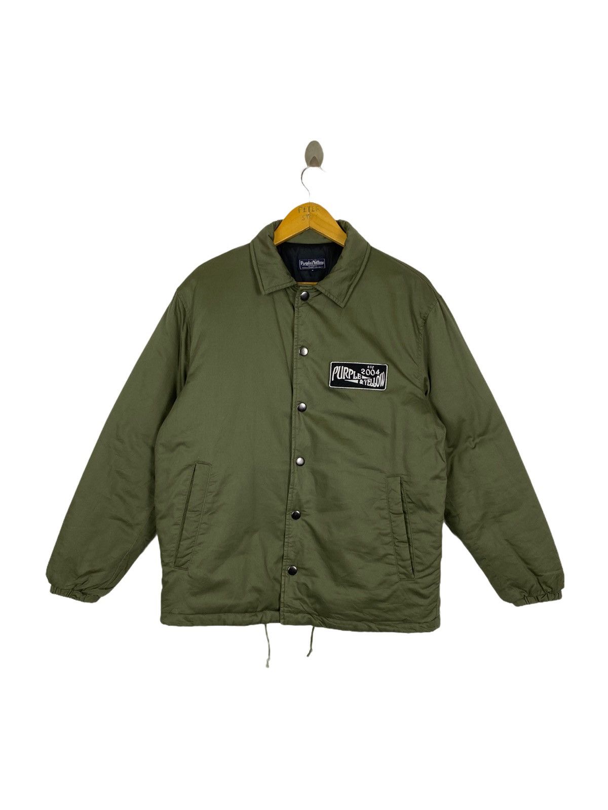 Japanese Brand × Purple PURPLE & YELLOW MILITARY STYLE JACKET Size US S / EU 44-46 / 1 - 1 Thumbnail
