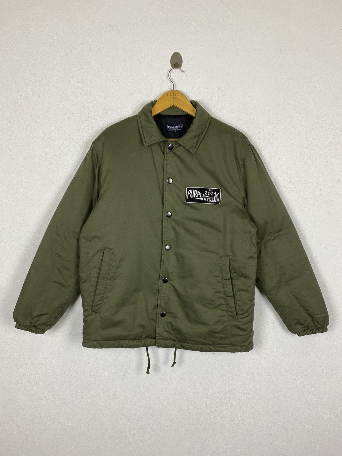 Japanese Brand × Purple PURPLE & YELLOW MILITARY STYLE JACKET Size US S / EU 44-46 / 1 - 2 Thumbnail