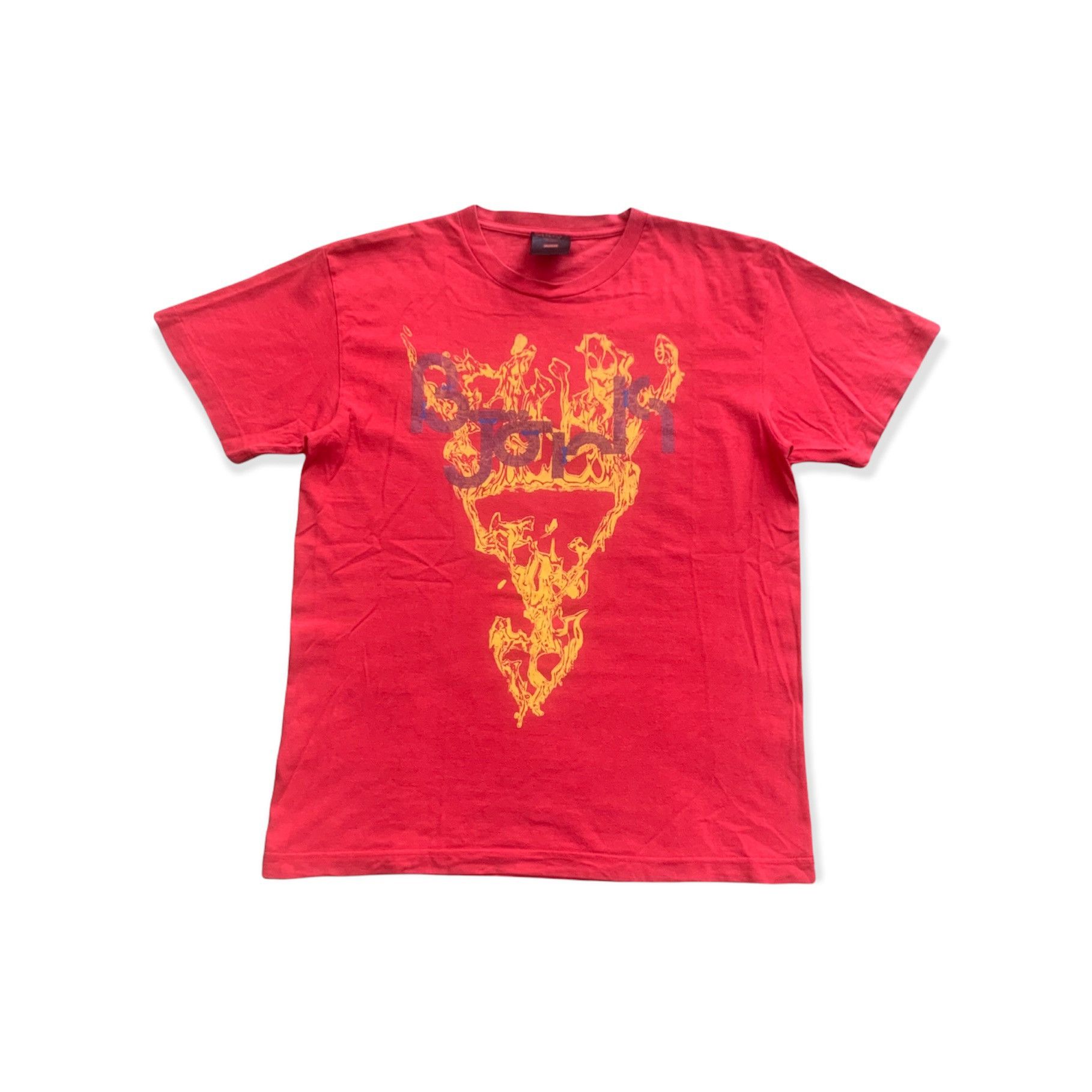 image of Band Tees x Rock Band Vintage Bjork Band T-Shirt in Red, Men's (Size Medium)