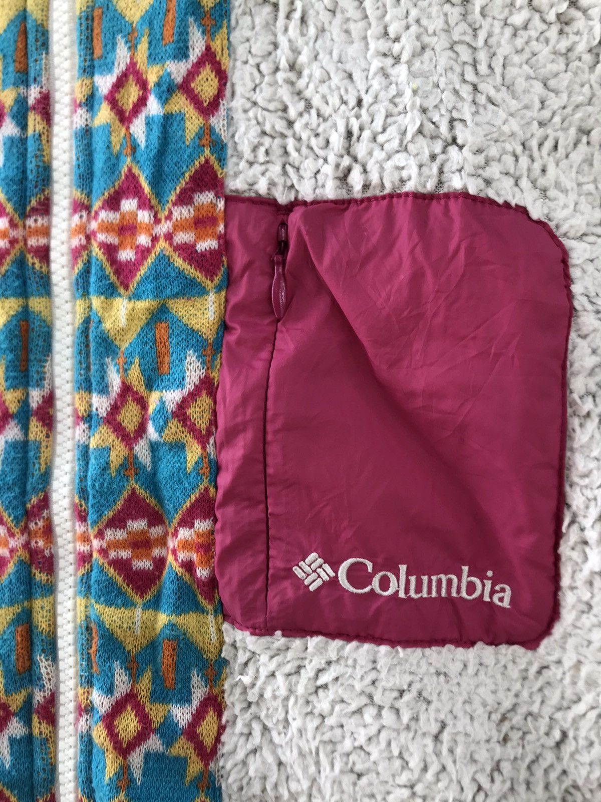 Columbia Vintage Columbia Fleece Hoodie Jacket Size US M / EU 48-50 / 2 - 3 Thumbnail