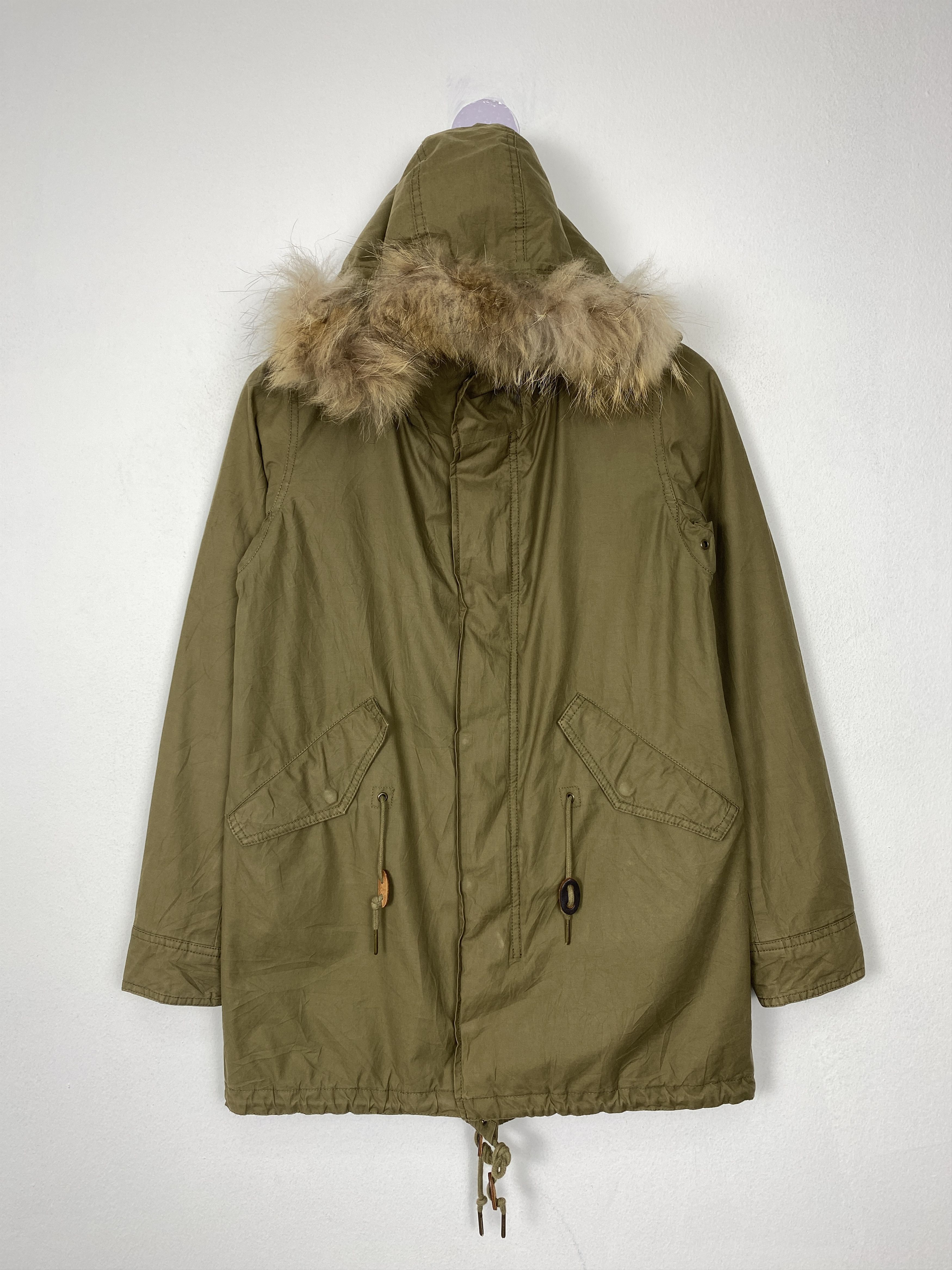 Japanese Brand Vintage Japanese Brand Hoodie Parkas Long Jacket J1584 Size US S / EU 44-46 / 1 - 1 Thumbnail