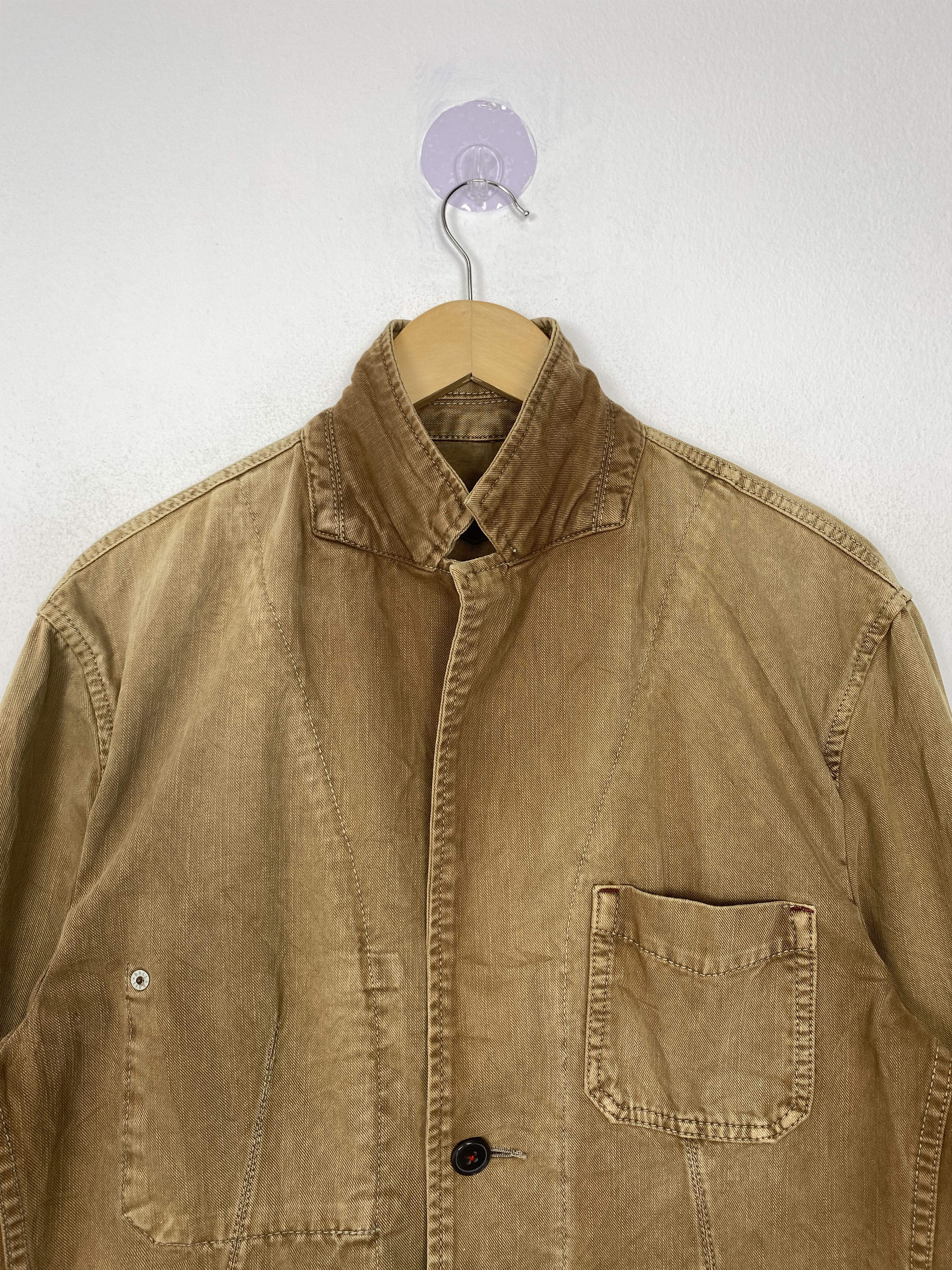 Japanese Brand Vintage Ball Rugged Utility Jacket J1586 Size US S / EU 44-46 / 1 - 2 Thumbnail