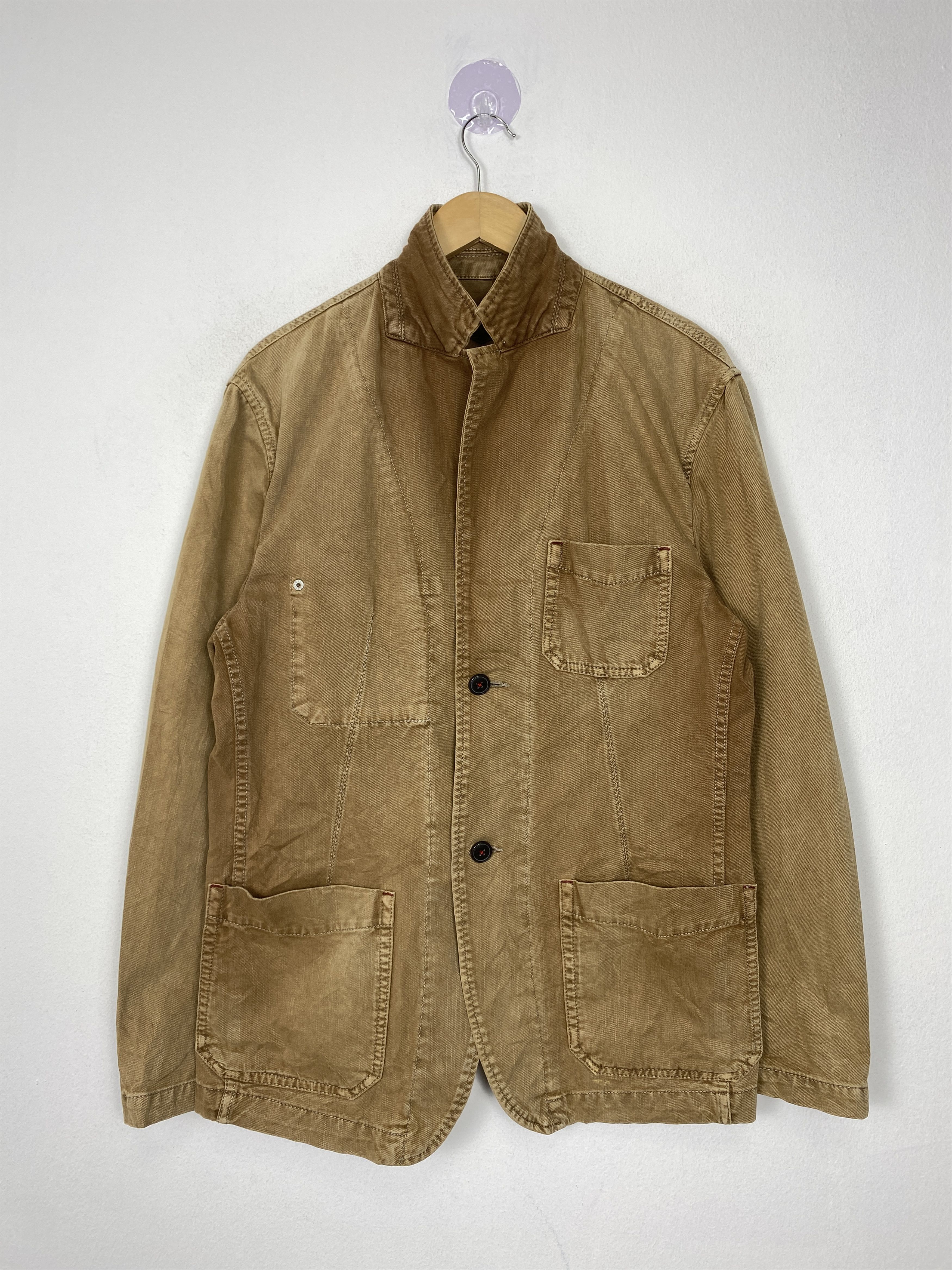 Japanese Brand Vintage Ball Rugged Utility Jacket J1586 Size US S / EU 44-46 / 1 - 1 Thumbnail