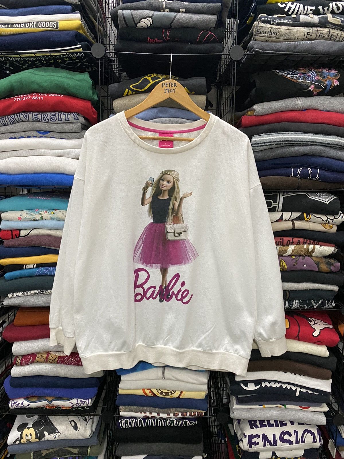 Anime × Cartoon Network BARBIE x AUNERFEEL PRINCESS PHOTO SWEATSHIRT Size US L / EU 52-54 / 3 - 1 Thumbnail