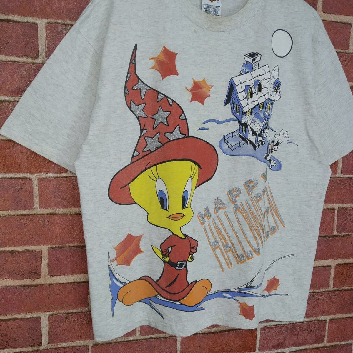 Anime Vintage Tweety Animated Cartoon Looney Tunes Warner Bros Size US XL / EU 56 / 4 - 3 Thumbnail