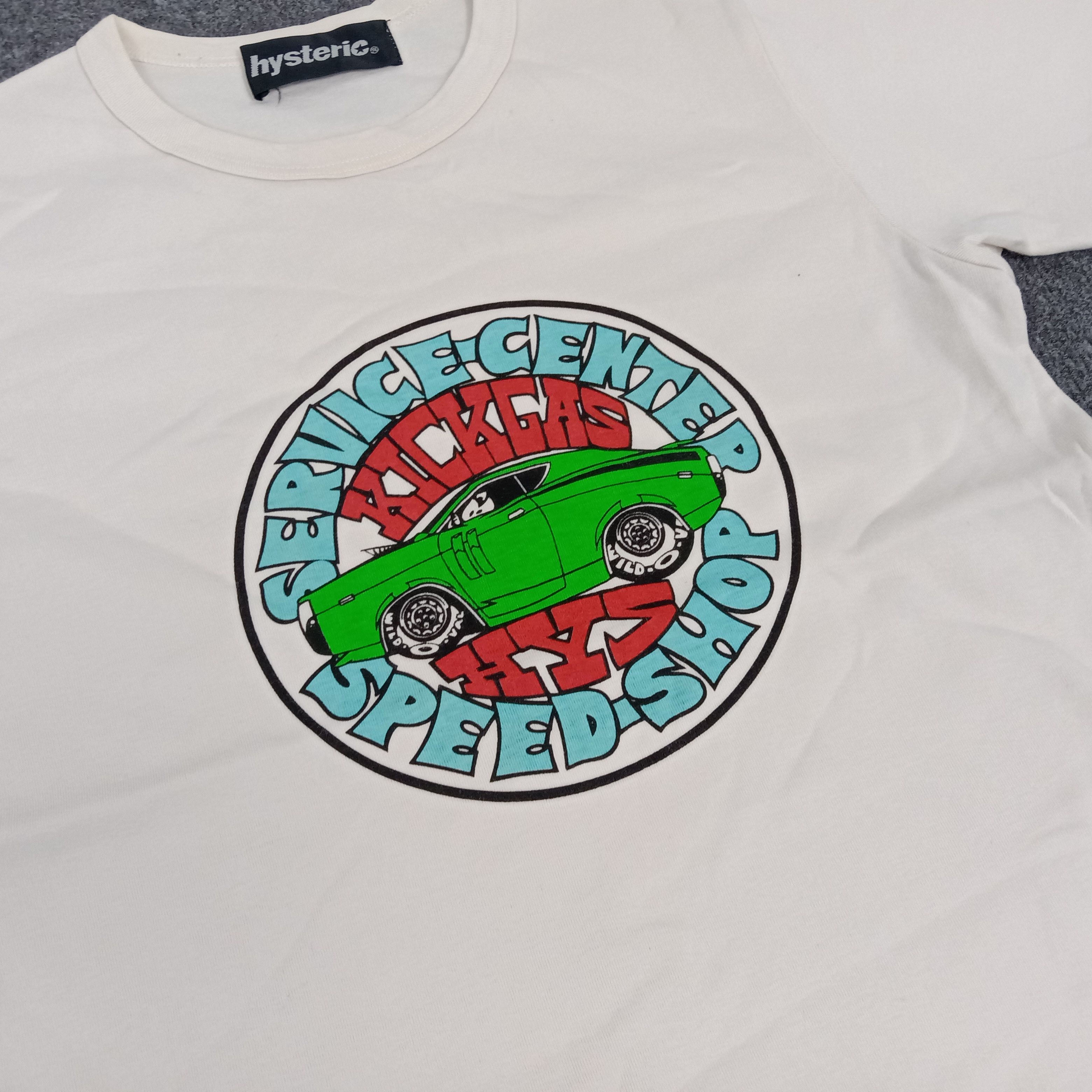 Hysteric Glamour × Japanese Brand × Vintage Hysteric Glamour HYS Car Japanese Design Tshirt Size US S / EU 44-46 / 1 - 2 Thumbnail