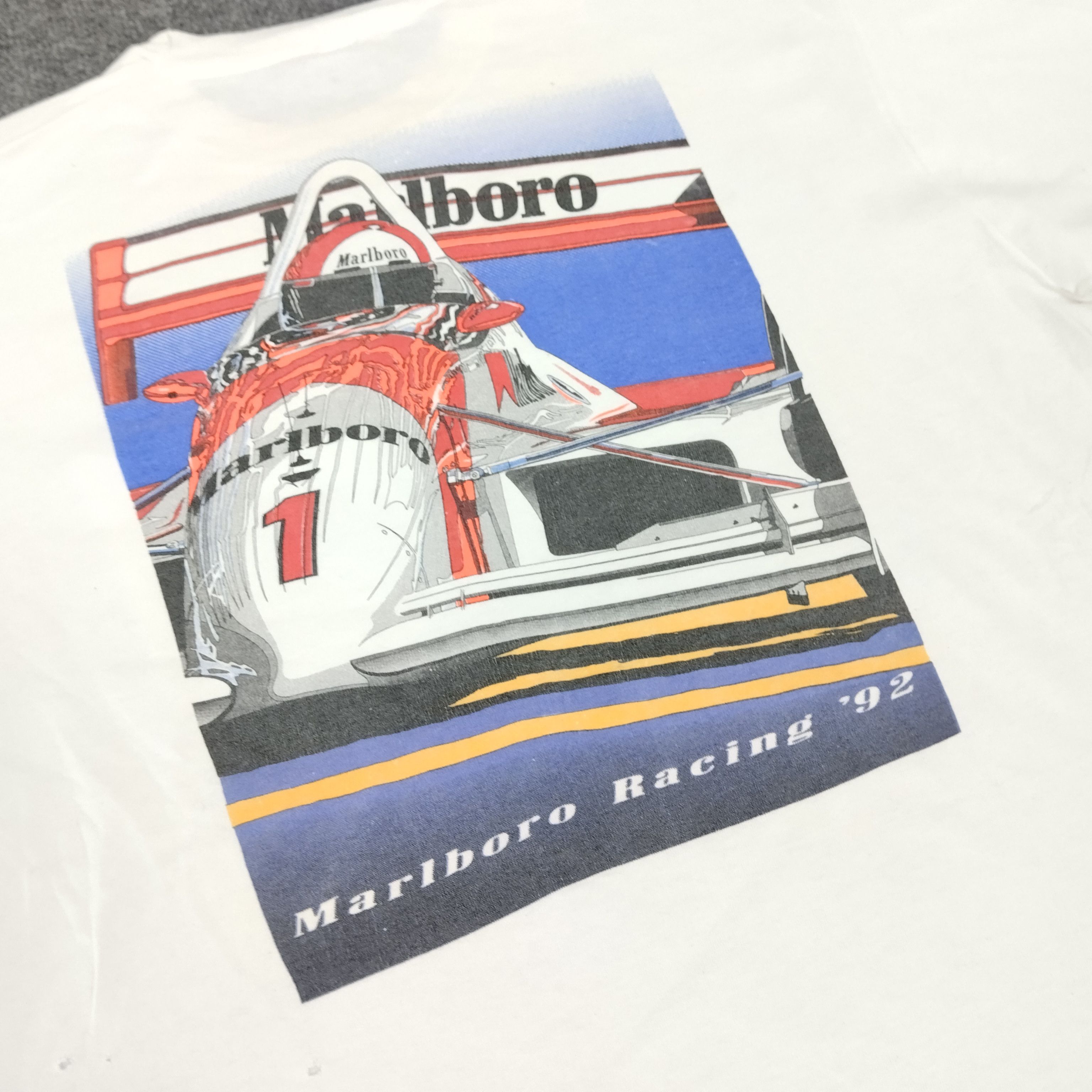 Marlboro Marlboro Formula One Racing '92 Tshirt Size US XL / EU 56 / 4 - 2 Thumbnail