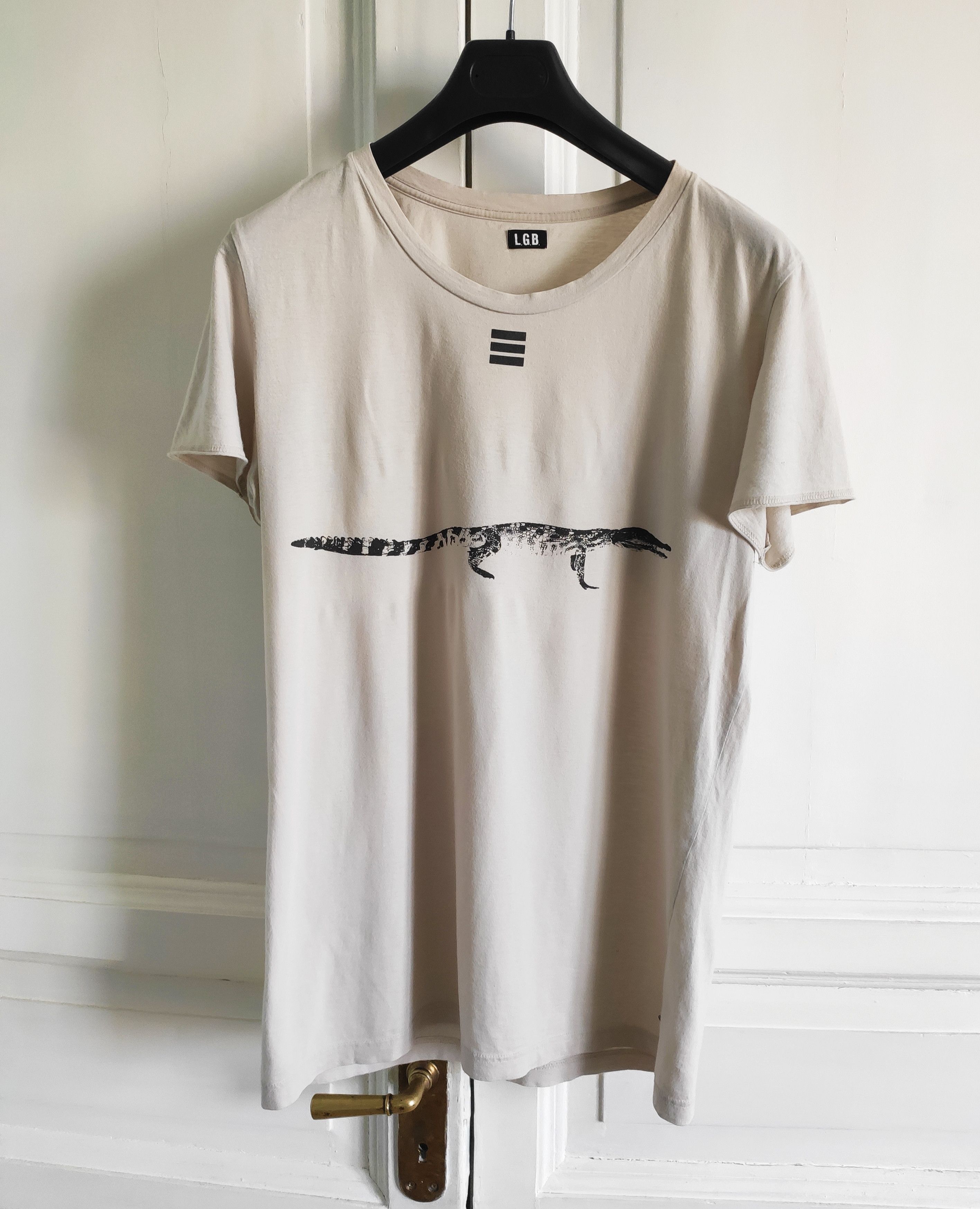 If Six Was Nine Croco print tee.Like Rick Owens or Julius Size US M / EU 48-50 / 2 - 2 Thumbnail