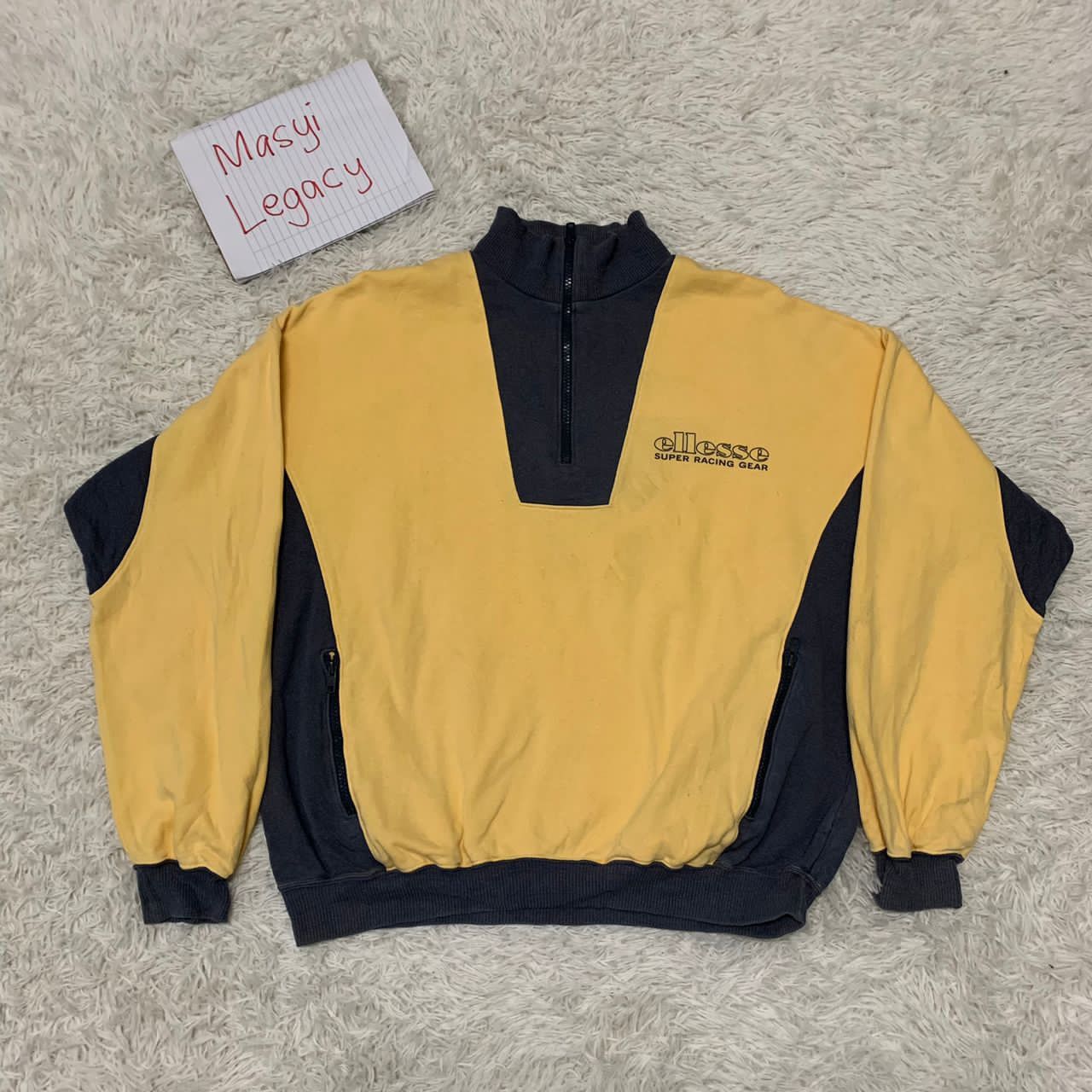Ellesse Ellesse super racing gear sweatshirt Size US L / EU 52-54 / 3 - 1 Thumbnail