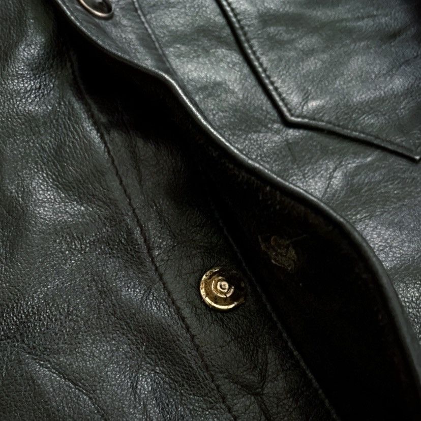 Toyo Enterprises Indian Motorcycle by Sugar Cane Steerhide Leather Jacket Size US S / EU 44-46 / 1 - 8 Thumbnail
