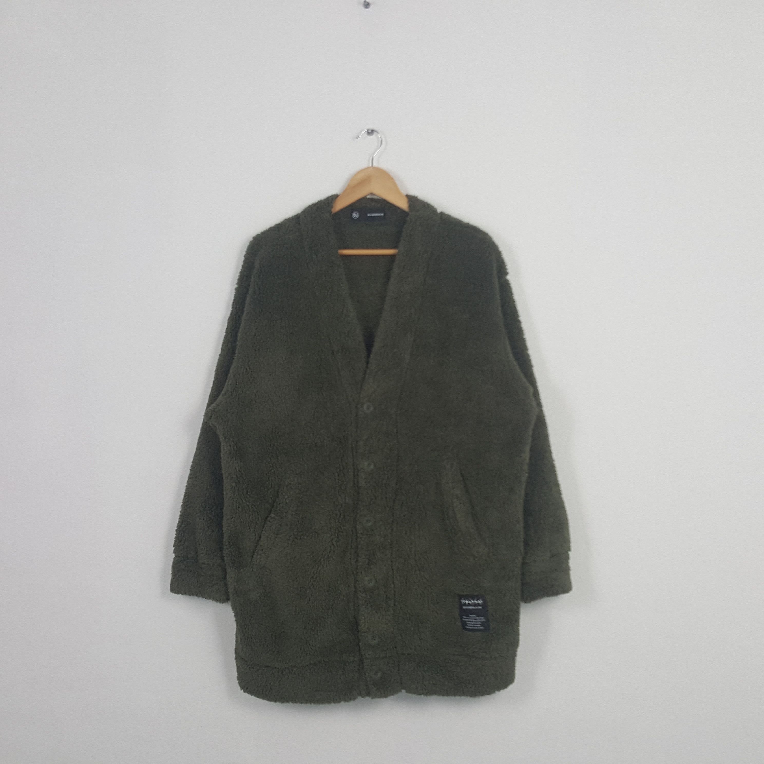 Undercover × Vintage Vintage Gu Undercover Cardigan Fleece Style Size US XL / EU 56 / 4 - 1 Thumbnail