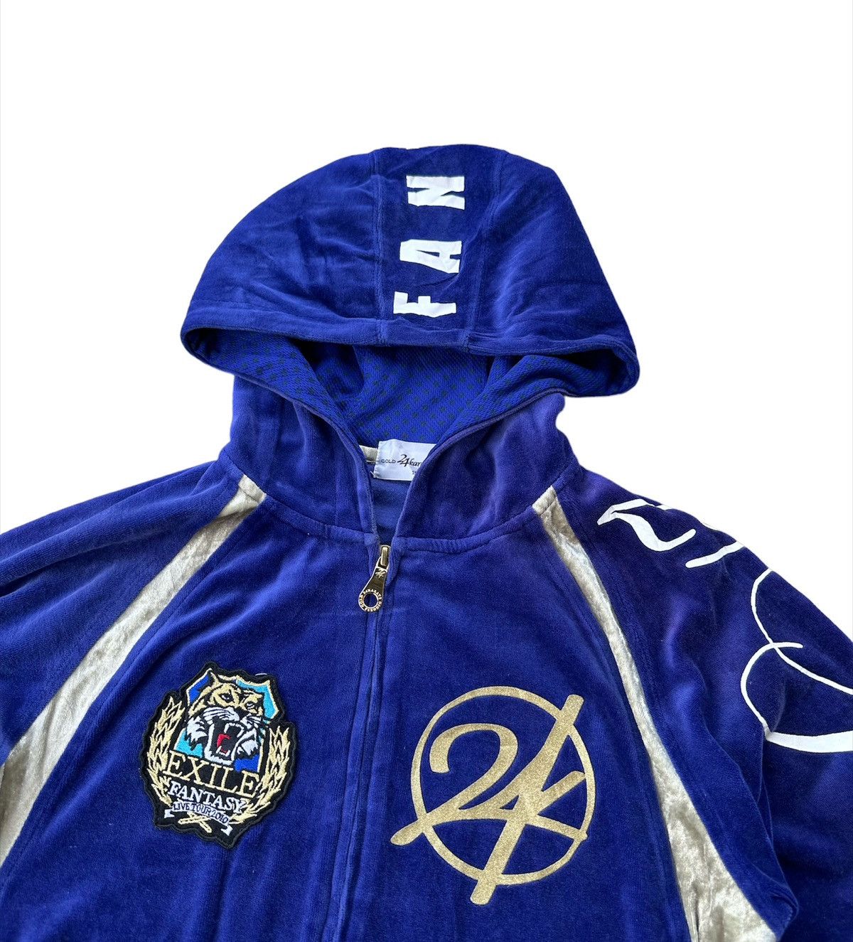 Japanese Brand 24 karats stadium 2010 zipper hoodie Size S / US 4 / IT 40 - 2 Thumbnail