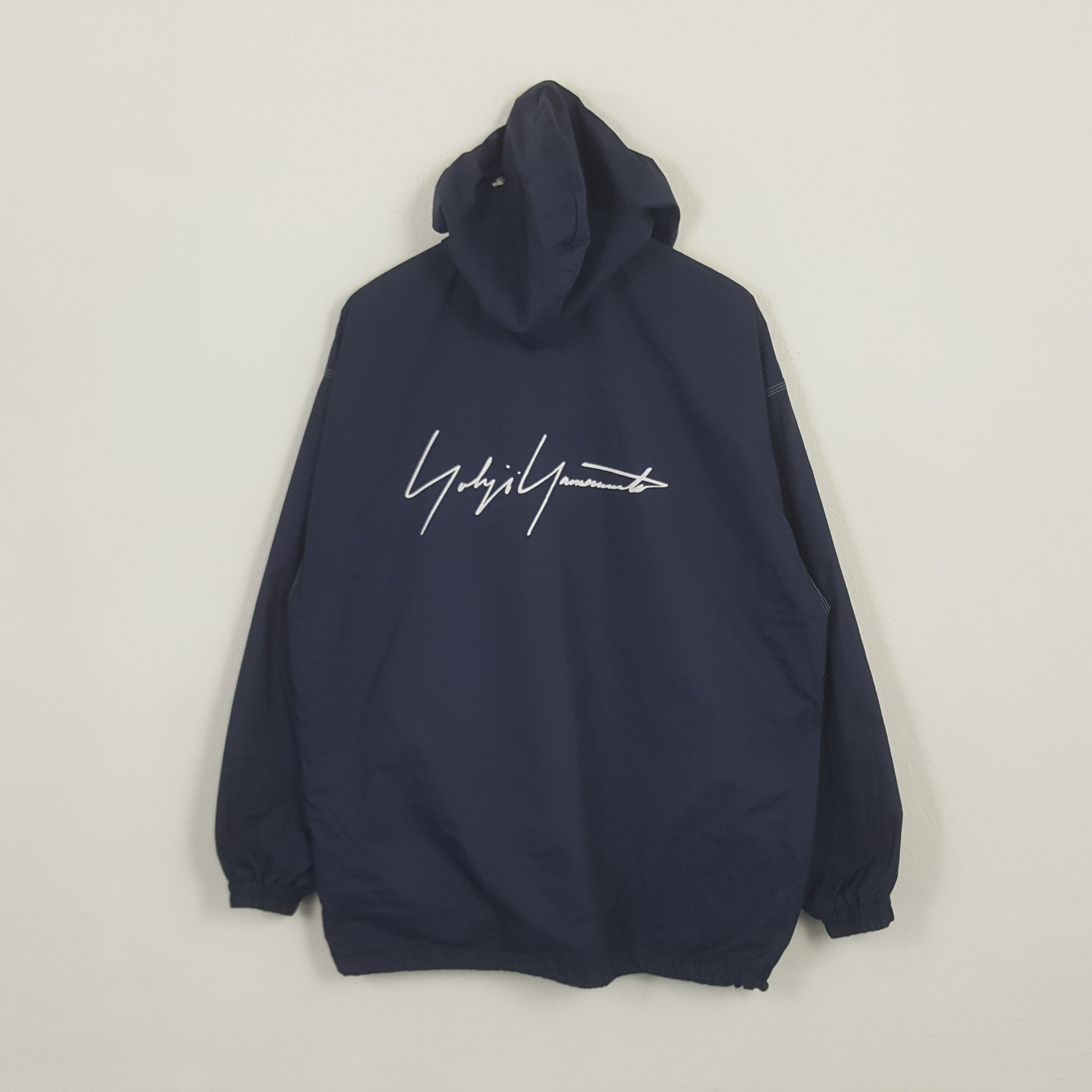 Adidas × Vintage × Yohji Yamamoto Vintage Yohji Yamamoto Hoodies Size US XL / EU 56 / 4 - 1 Thumbnail