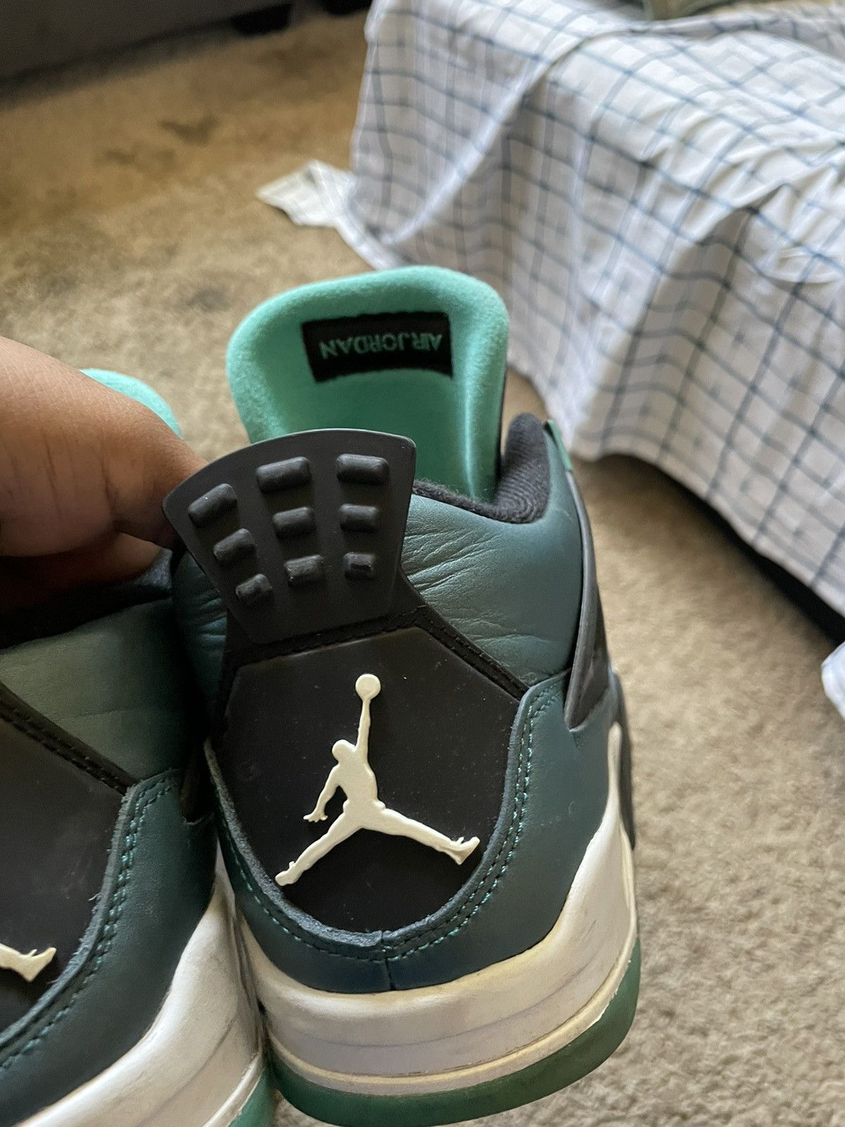 mens teal jordans