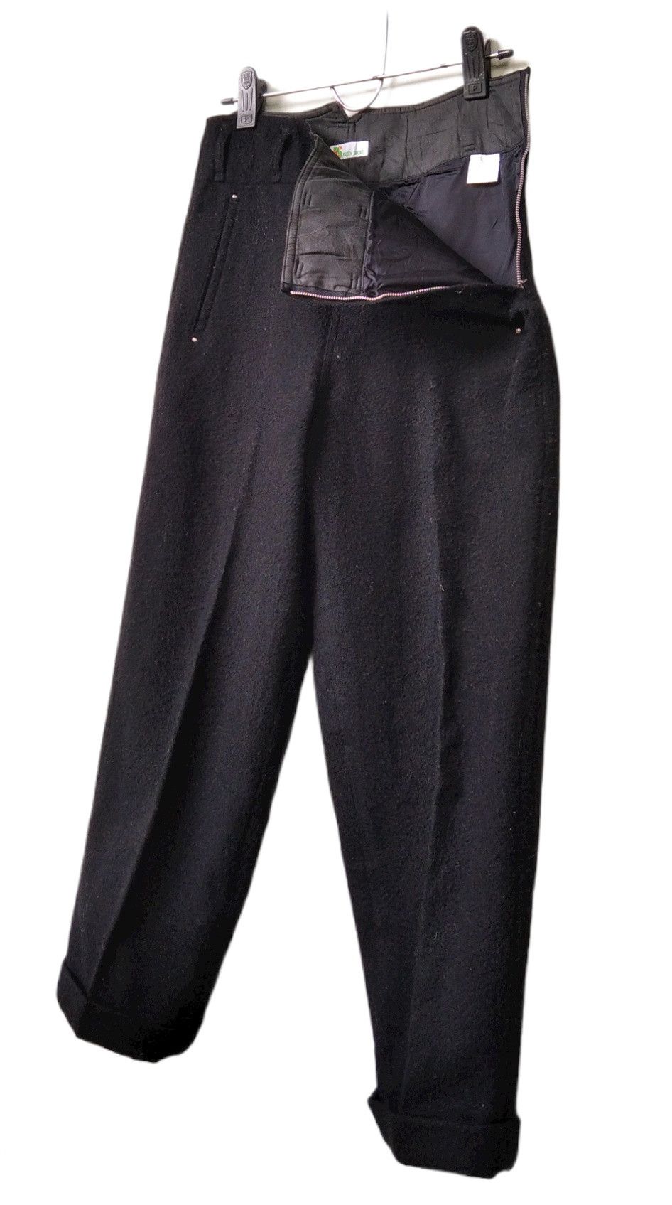 Issey Miyake Vintage80s Issey Sport I.S. Chisato Tsumori Wool Trousers Size US 32 / EU 48 - 4 Thumbnail