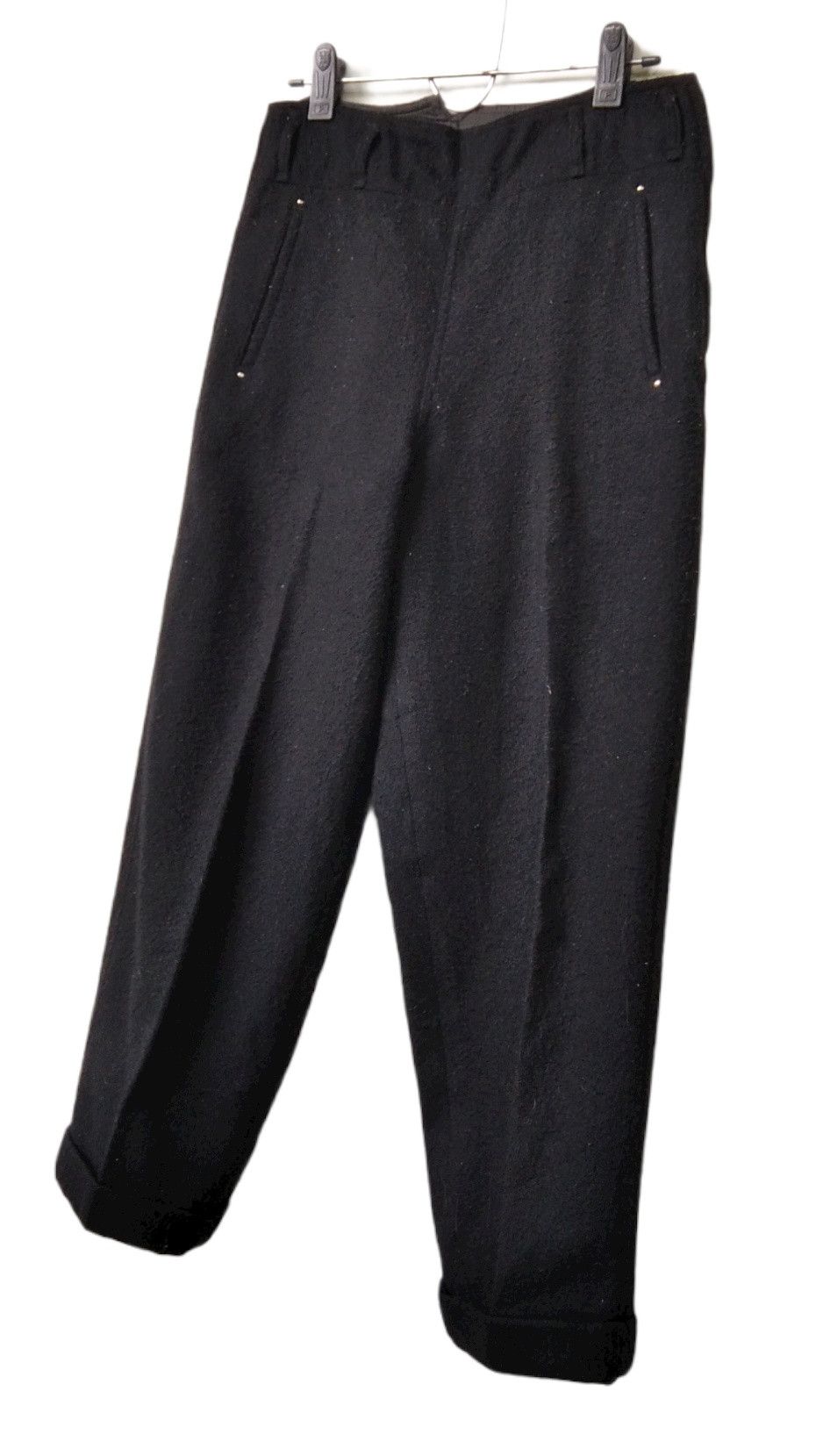Issey Miyake Vintage80s Issey Sport I.S. Chisato Tsumori Wool Trousers Size US 32 / EU 48 - 2 Thumbnail