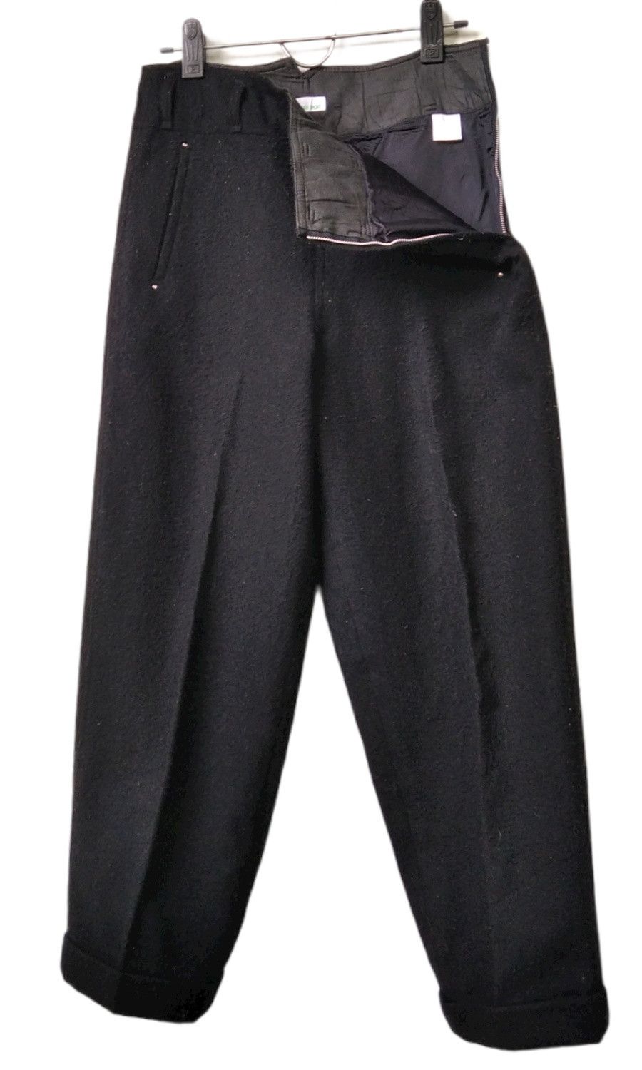 Issey Miyake Vintage80s Issey Sport I.S. Chisato Tsumori Wool Trousers Size US 32 / EU 48 - 3 Thumbnail