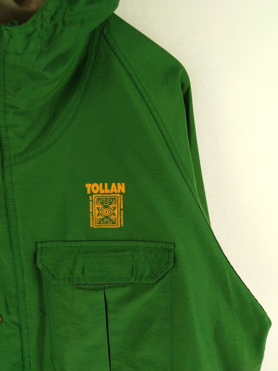 Japanese Brand TOLLAN WORKER GREEN JACKET Size US XL / EU 56 / 4 - 6 Thumbnail