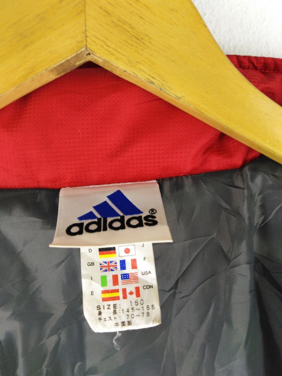 Adidas ADIDAS LONG RED JACKET Size US M / EU 48-50 / 2 - 2 Thumbnail