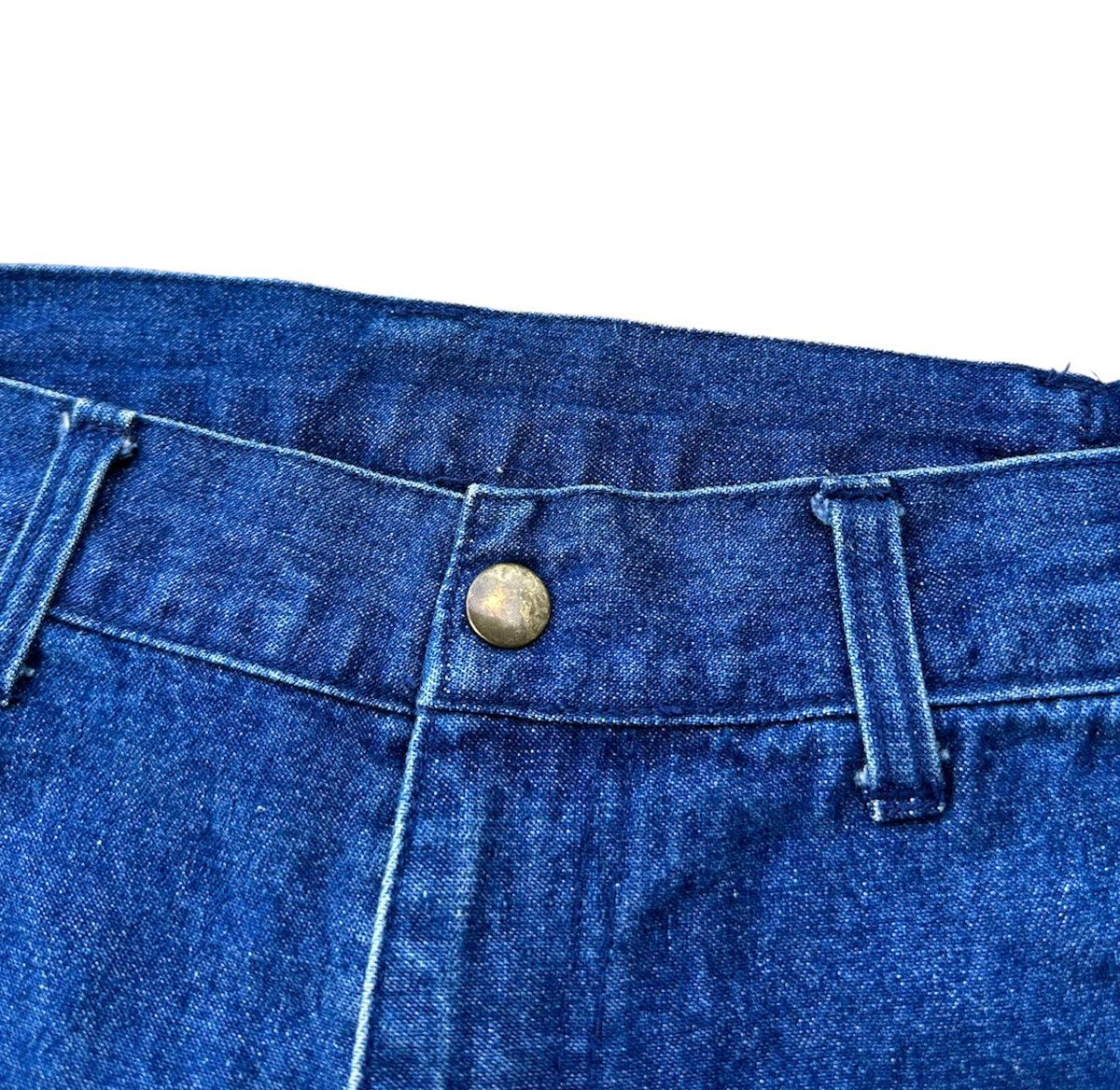 Japanese Brand × Vintage Wood crane dark blue jeans Size US 32 / EU 48 - 4 Thumbnail