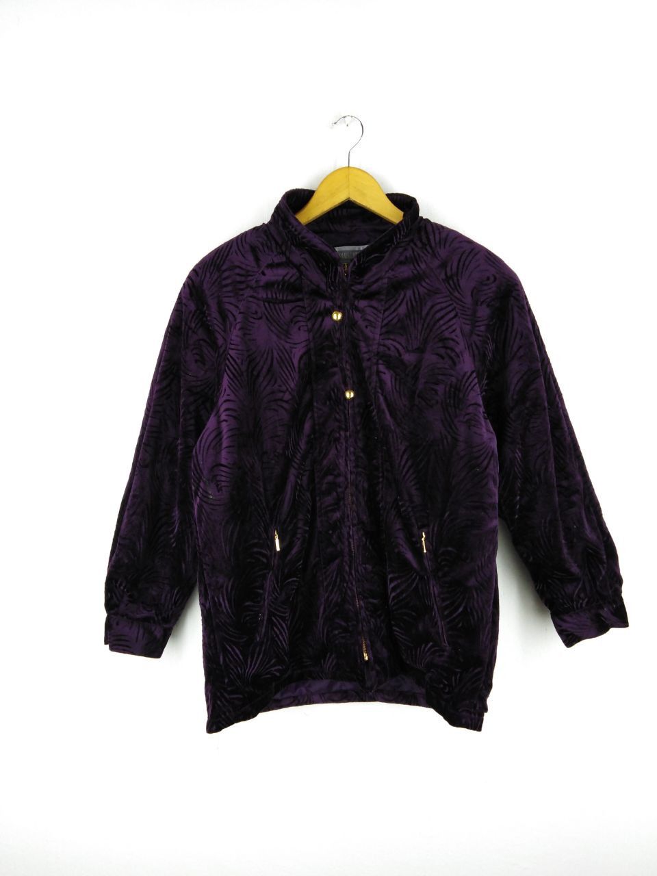 Beauty Beast × Japanese Brand SOPHISCATED VELVET PURPLE JACKET Size ONE SIZE - 1 Thumbnail