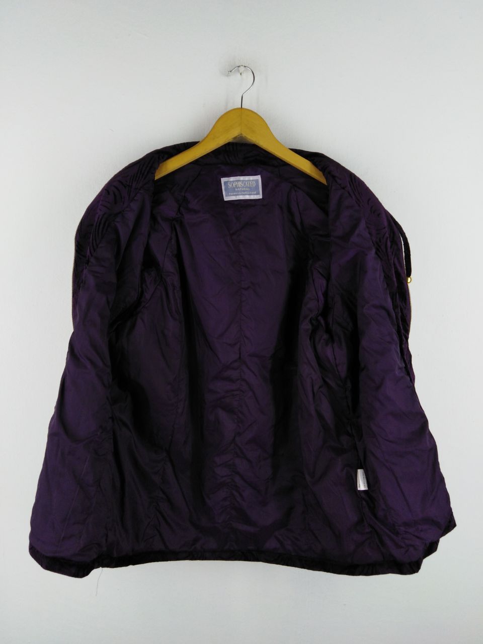 Beauty Beast × Japanese Brand SOPHISCATED VELVET PURPLE JACKET Size ONE SIZE - 5 Thumbnail