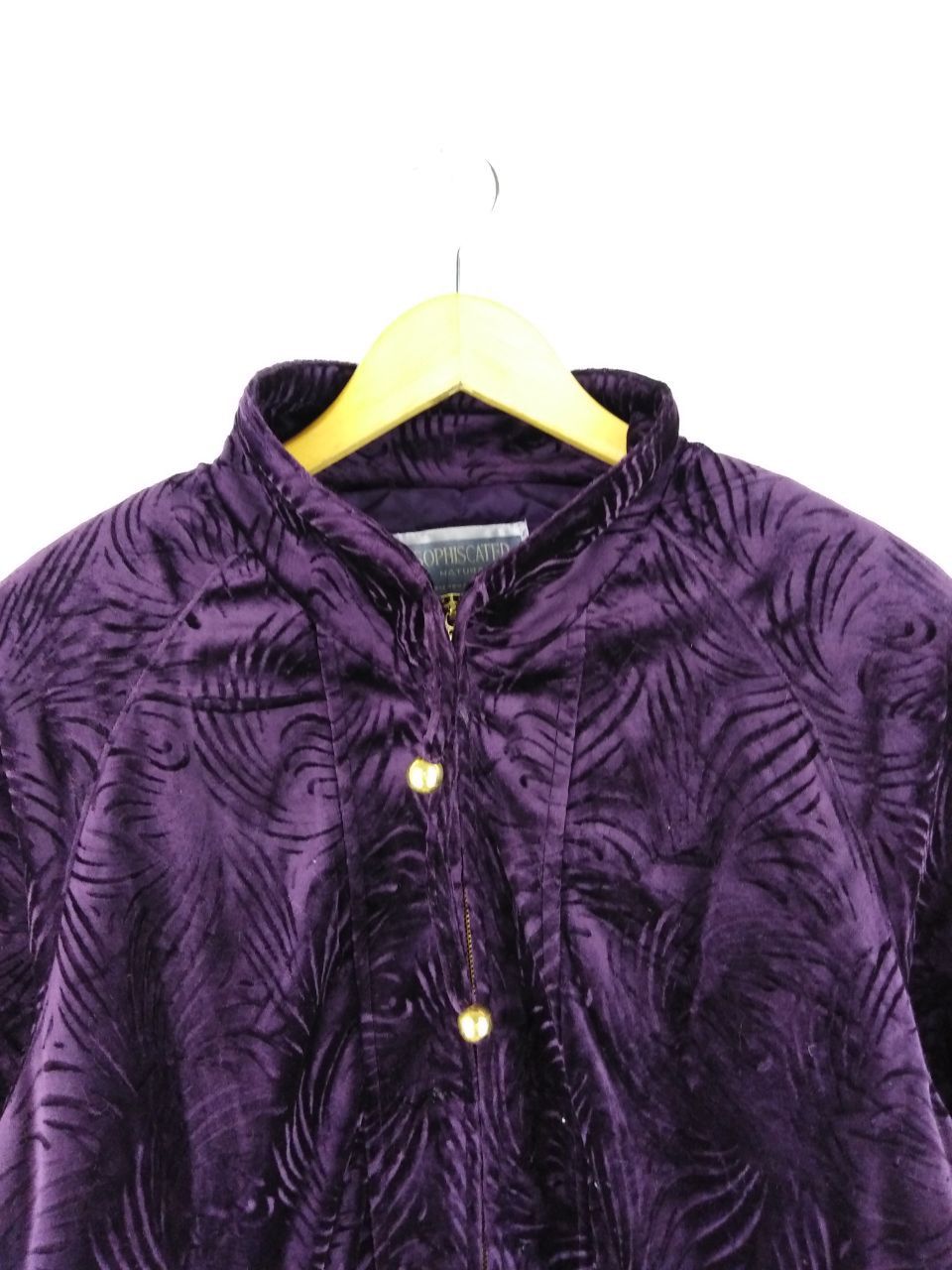Beauty Beast × Japanese Brand SOPHISCATED VELVET PURPLE JACKET Size ONE SIZE - 4 Thumbnail