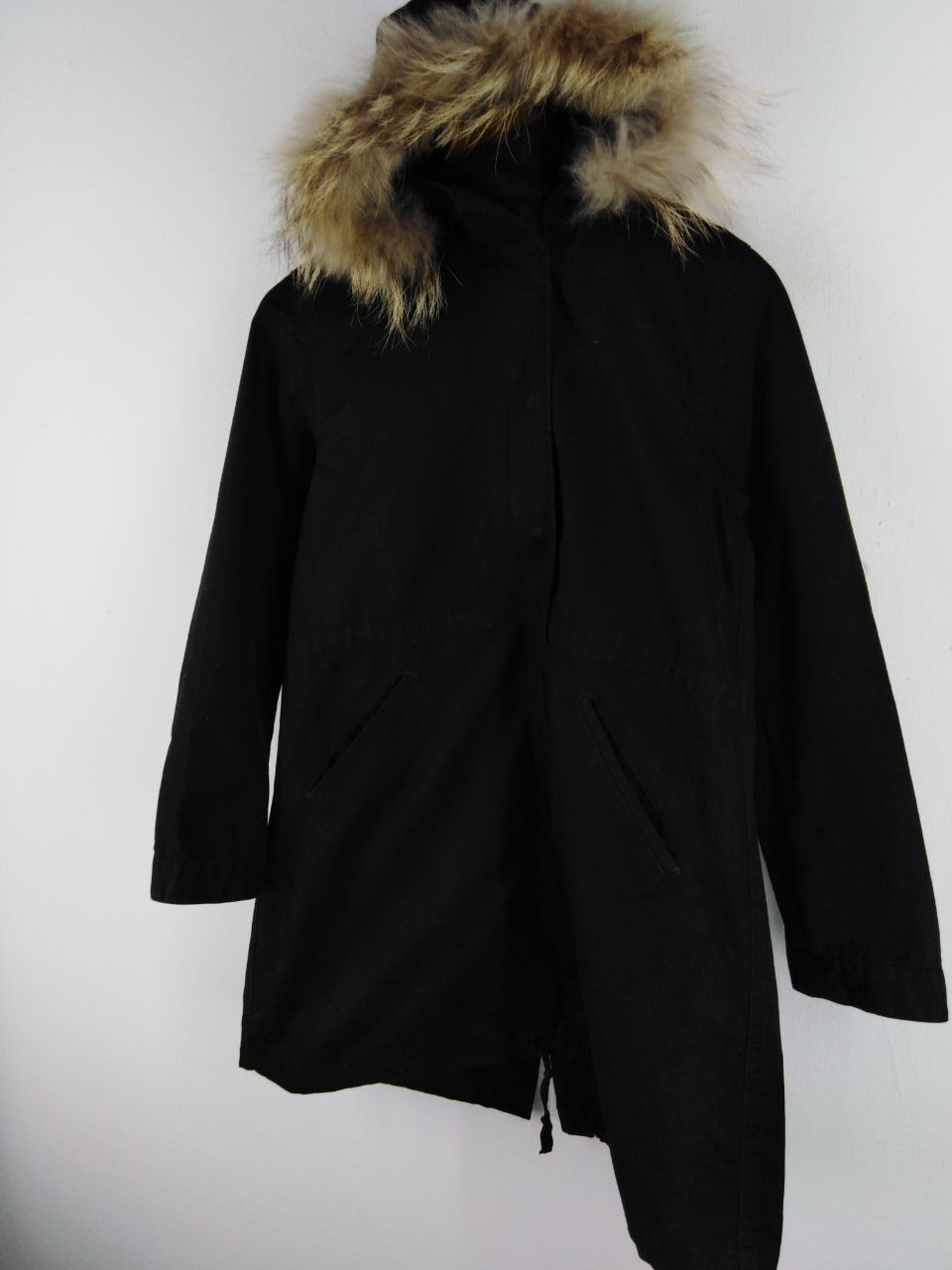 Japanese Brand × United Arrows RHYTHM OF LIFE BY UNITED ARROWS FUR BLACK PARKAS Size US S / EU 44-46 / 1 - 5 Thumbnail