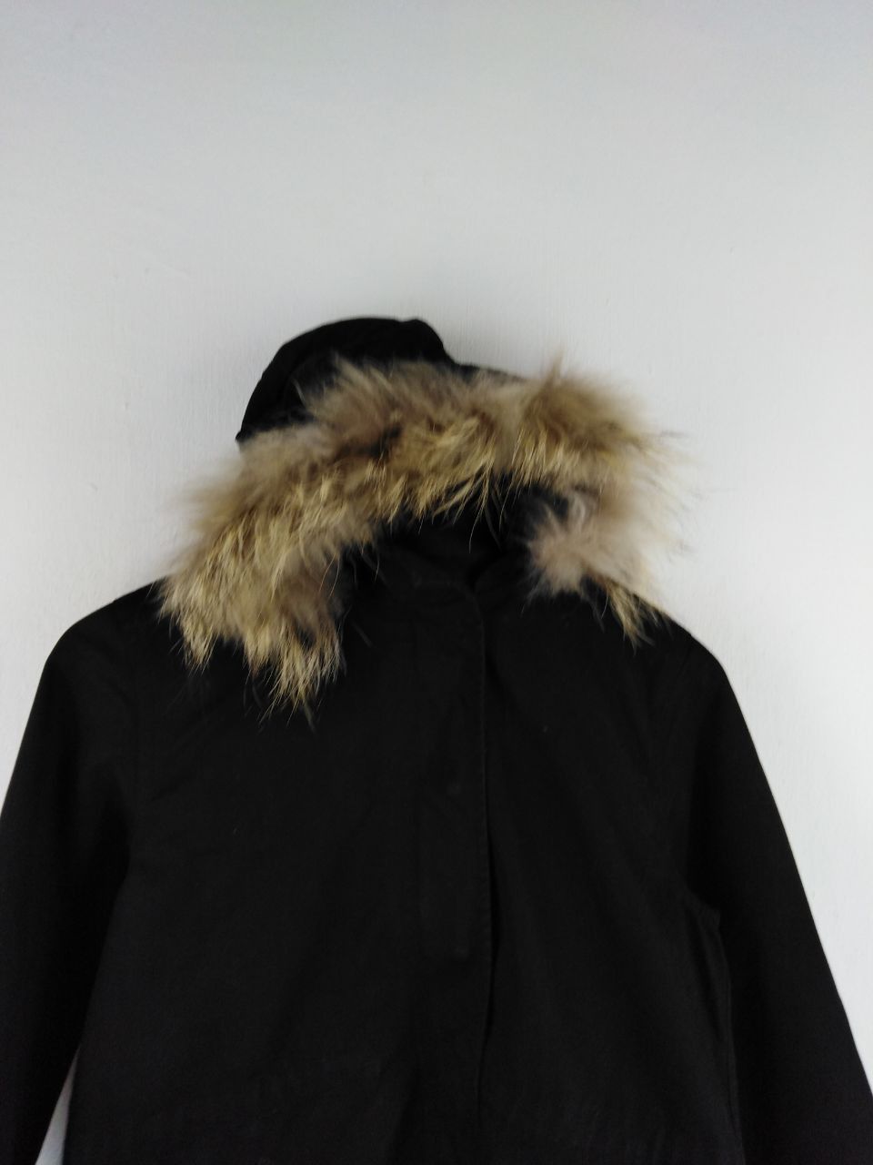 Japanese Brand × United Arrows RHYTHM OF LIFE BY UNITED ARROWS FUR BLACK PARKAS Size US S / EU 44-46 / 1 - 6 Thumbnail