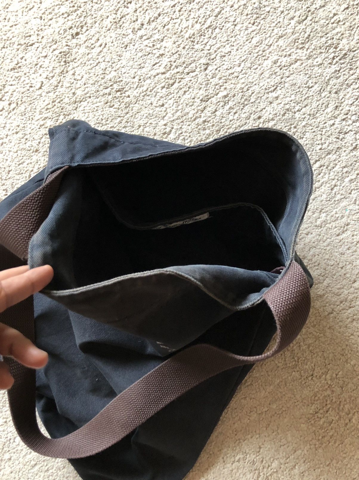 Comme des Garcons Homme 1990s Comme des Garcons Sun Faded Sling Bag Size ONE SIZE - 7 Thumbnail