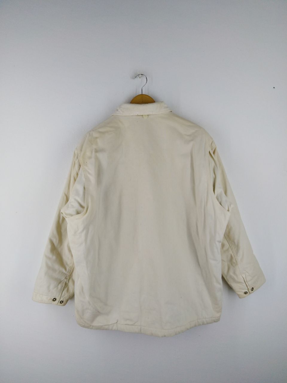 Japanese Brand EXPRESSLY BUTTON UP WHITE JACKET Size US L / EU 52-54 / 3 - 5 Thumbnail