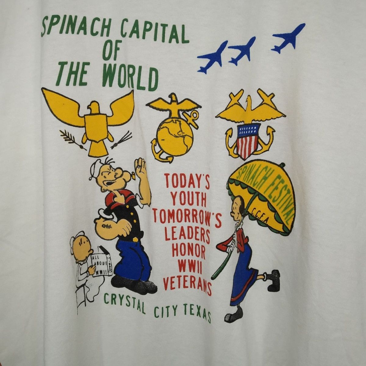 Cartoon Network Vintage Popeye Animated Cartoon Promo Movie Shirt Size US L / EU 52-54 / 3 - 3 Thumbnail