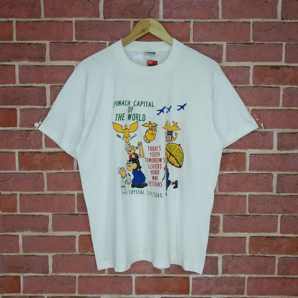 Cartoon Network Vintage Popeye Animated Cartoon Promo Movie Shirt Size US L / EU 52-54 / 3 - 1 Thumbnail