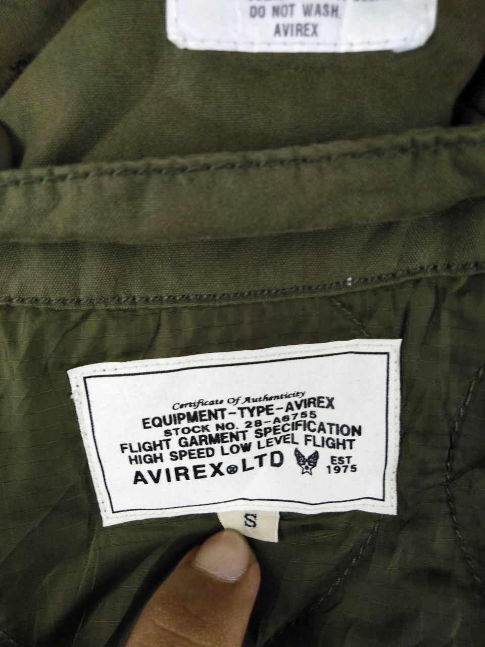 Avirex AVIREX COLLAB EARTH, MUSIC&ECOLOGY DOUBLE LAYER PARKAS Size US S / EU 44-46 / 1 - 9 Thumbnail