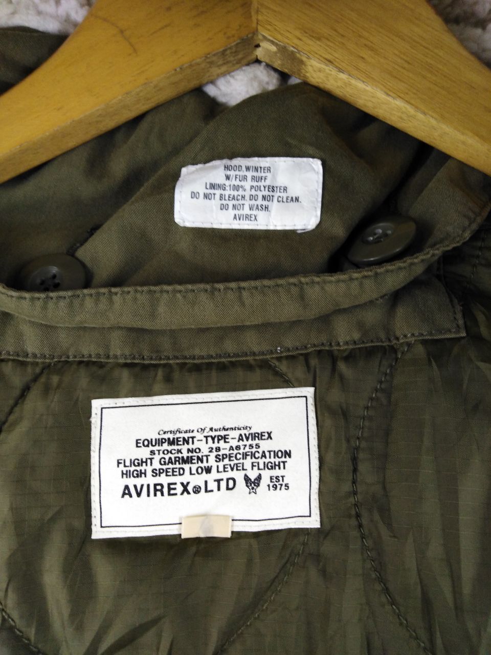 Avirex AVIREX COLLAB EARTH, MUSIC&ECOLOGY DOUBLE LAYER PARKAS Size US S / EU 44-46 / 1 - 6 Thumbnail