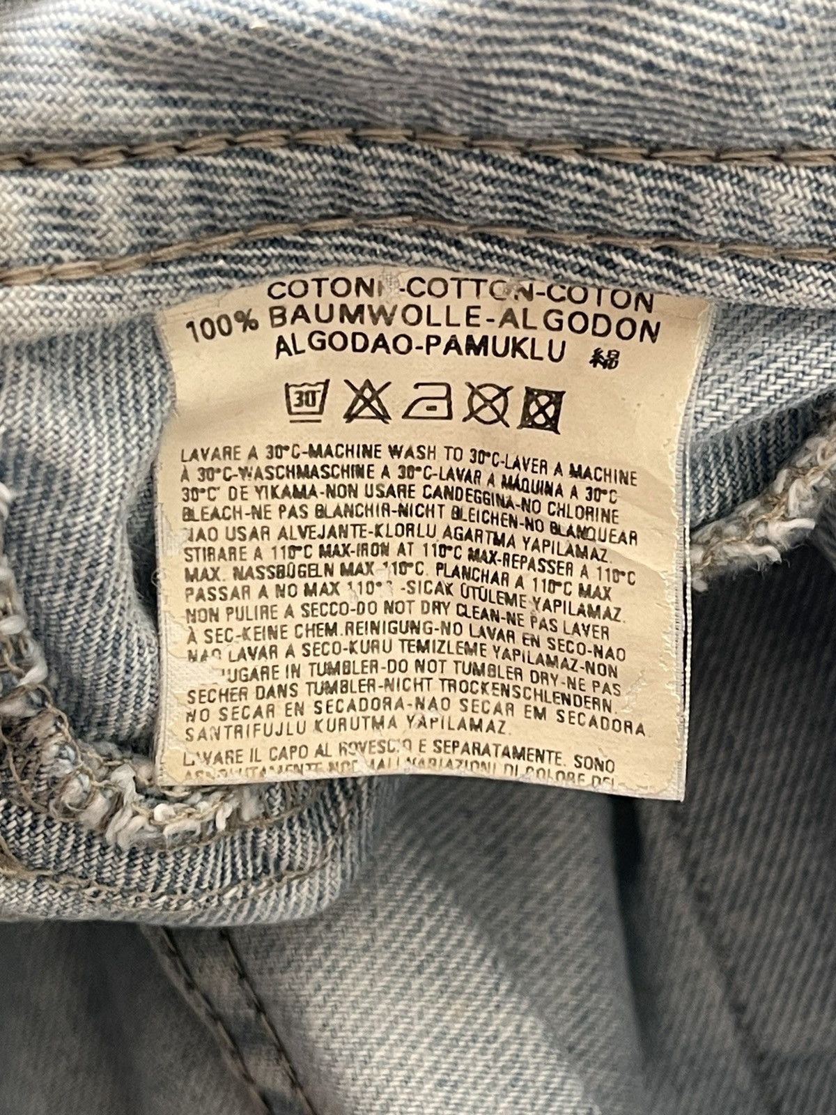 Diesel CRAZY DISTRESSED FLARE MULTIPOCKET DENIM Size US 32 / EU 48 - 15 Thumbnail
