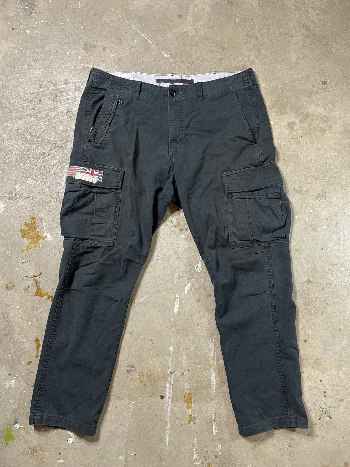 image of Denim And Supply Ralph Lauren x Polo Ralph Lauren Y2K Ralph Laurent Denim & Supply Cargo Pants in G