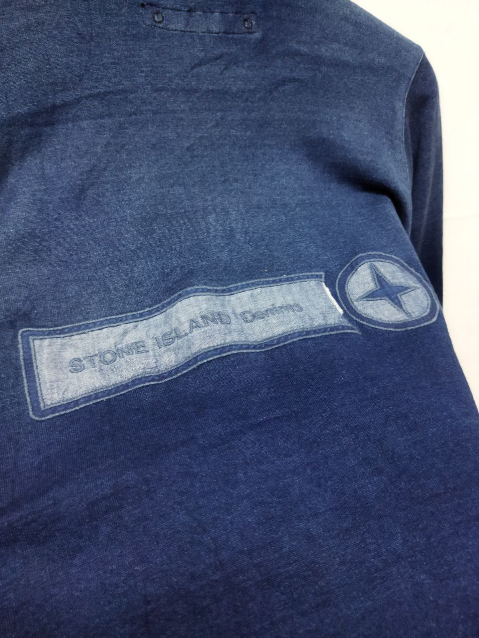 Stone Island Vintage Stone Island Denims Spring/Summer 2005 Sweatshirt Size US XL / EU 56 / 4 - 4 Thumbnail