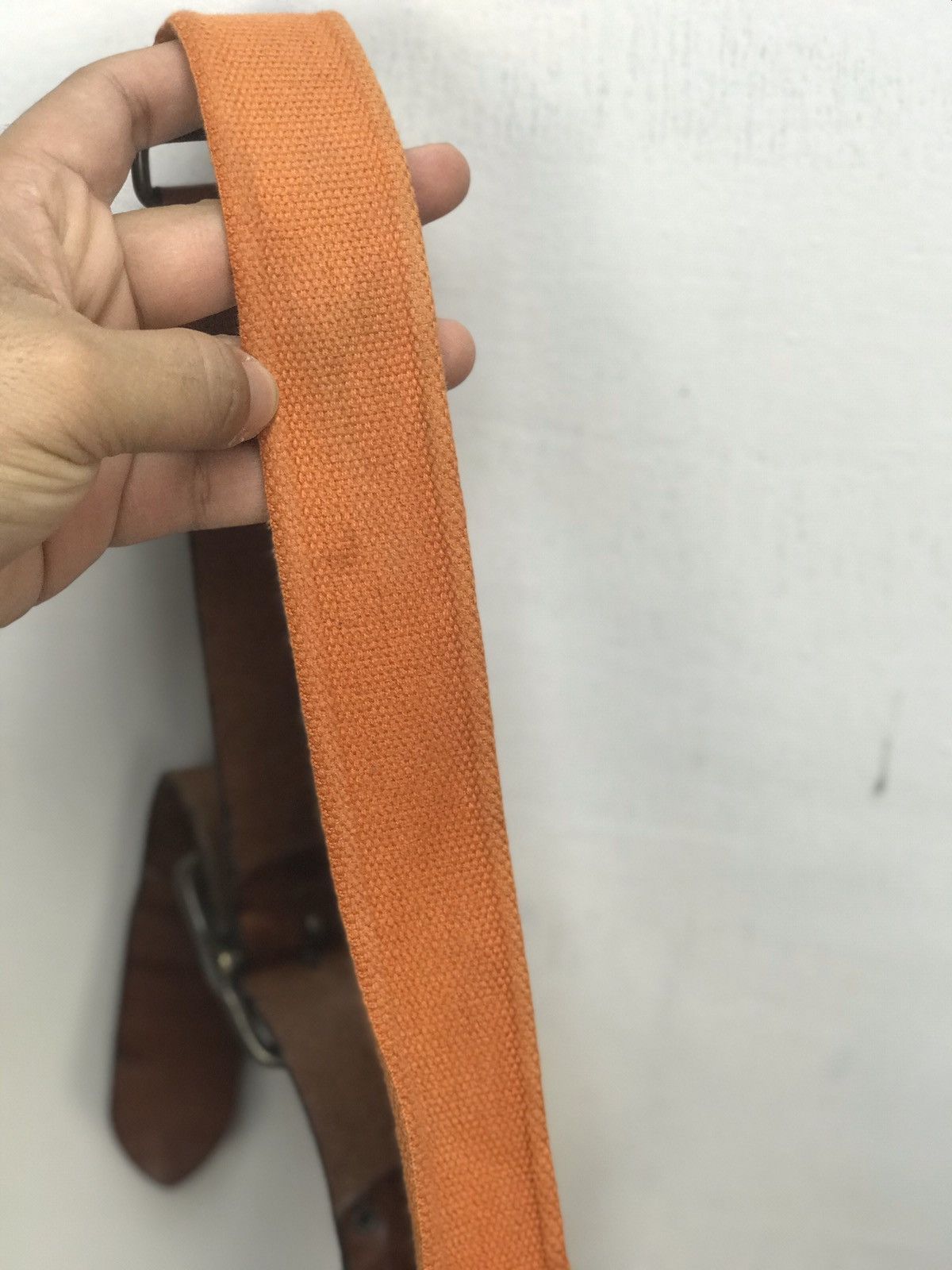 Genuine Leather Genuine Leather Made in Italy Rare Design Belt Size 38 - 4 Thumbnail