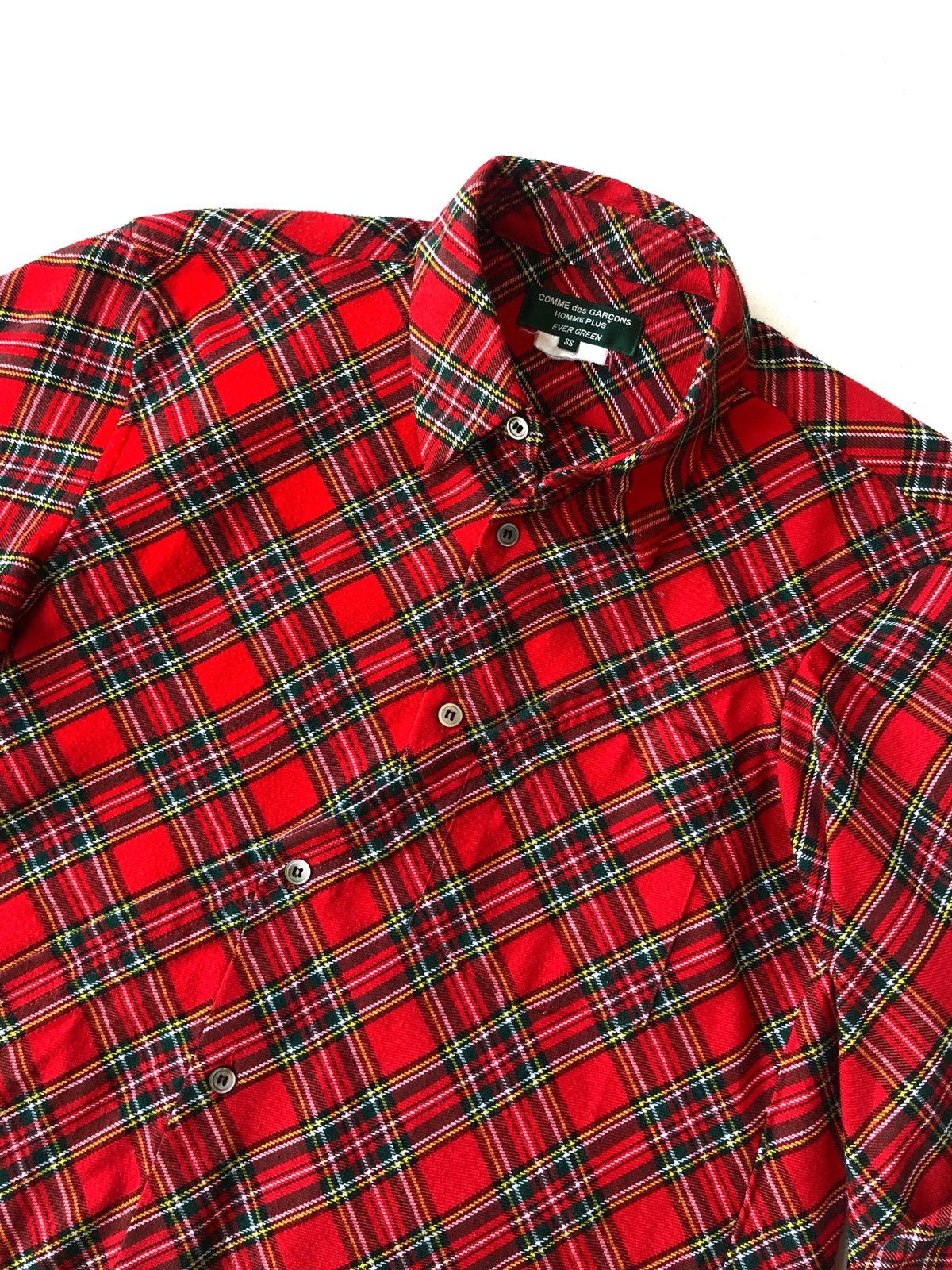 Comme des Garcons Homme Deux GRAIL🔥AW06 Anarchy Bondage Asymmetrical B/D Shirt Size US M / EU 48-50 / 2 - 1 Thumbnail