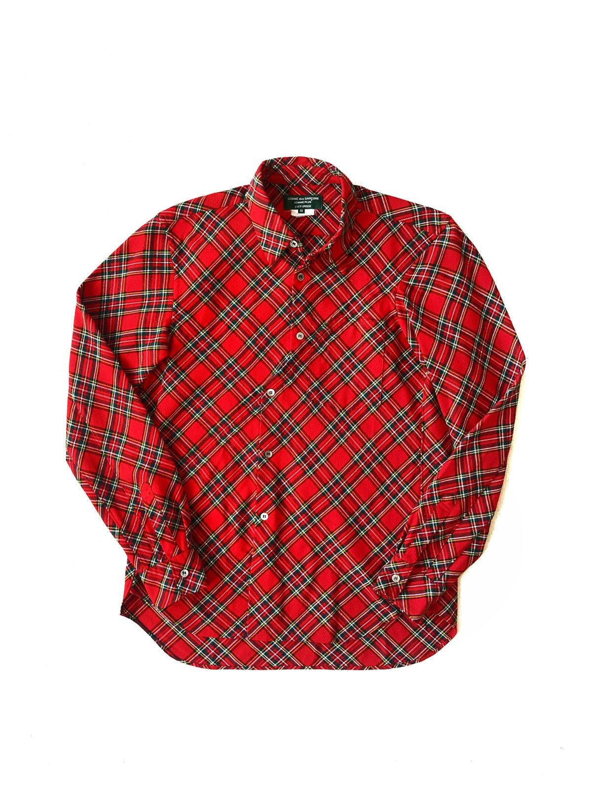 Comme des Garcons Homme Deux GRAIL🔥AW06 Anarchy Bondage Asymmetrical B/D Shirt Size US M / EU 48-50 / 2 - 3 Thumbnail