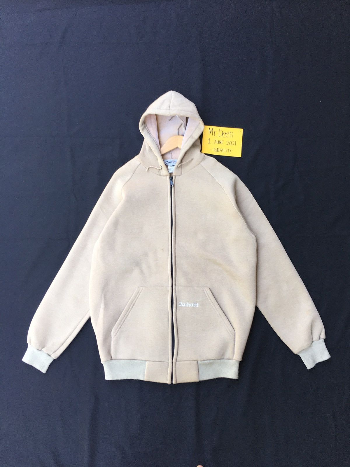 Carhartt Vintage Carhartt Hoodie Logo Spellout Size US M / EU 48-50 / 2 - 2 Thumbnail