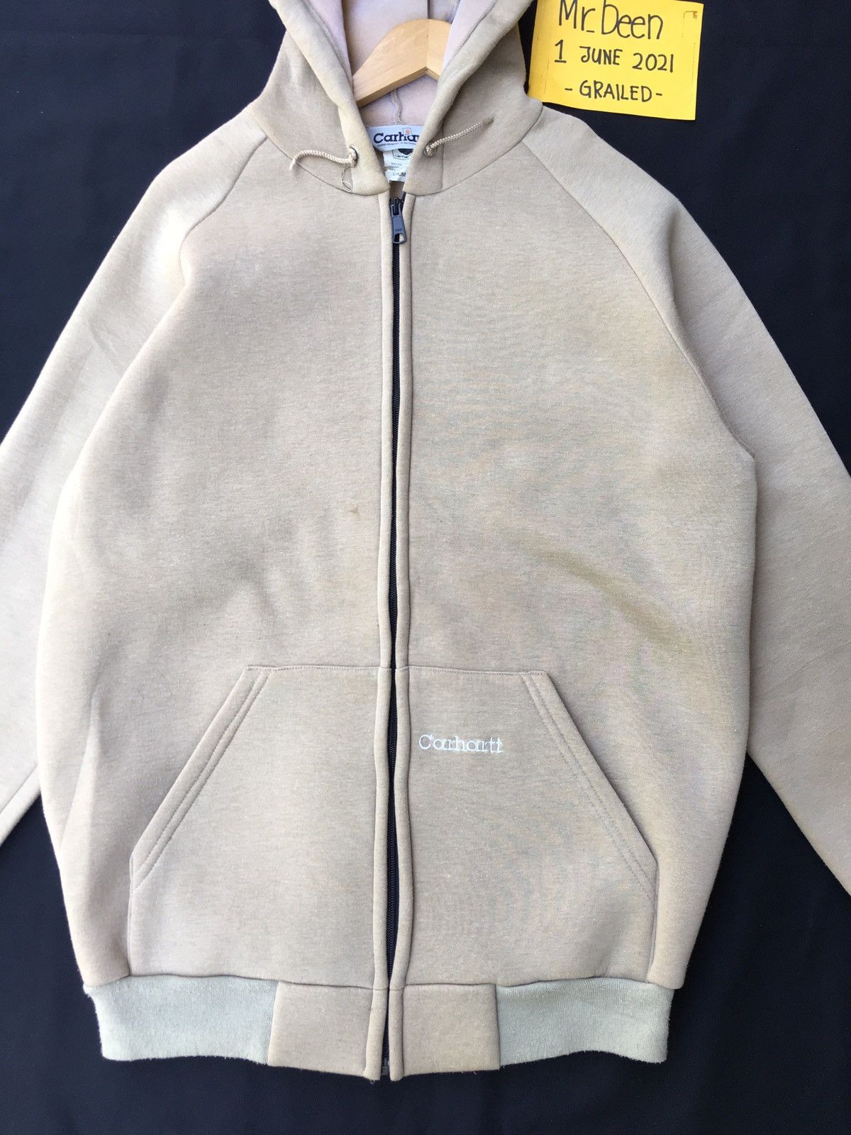 Carhartt Vintage Carhartt Hoodie Logo Spellout Size US M / EU 48-50 / 2 - 6 Thumbnail