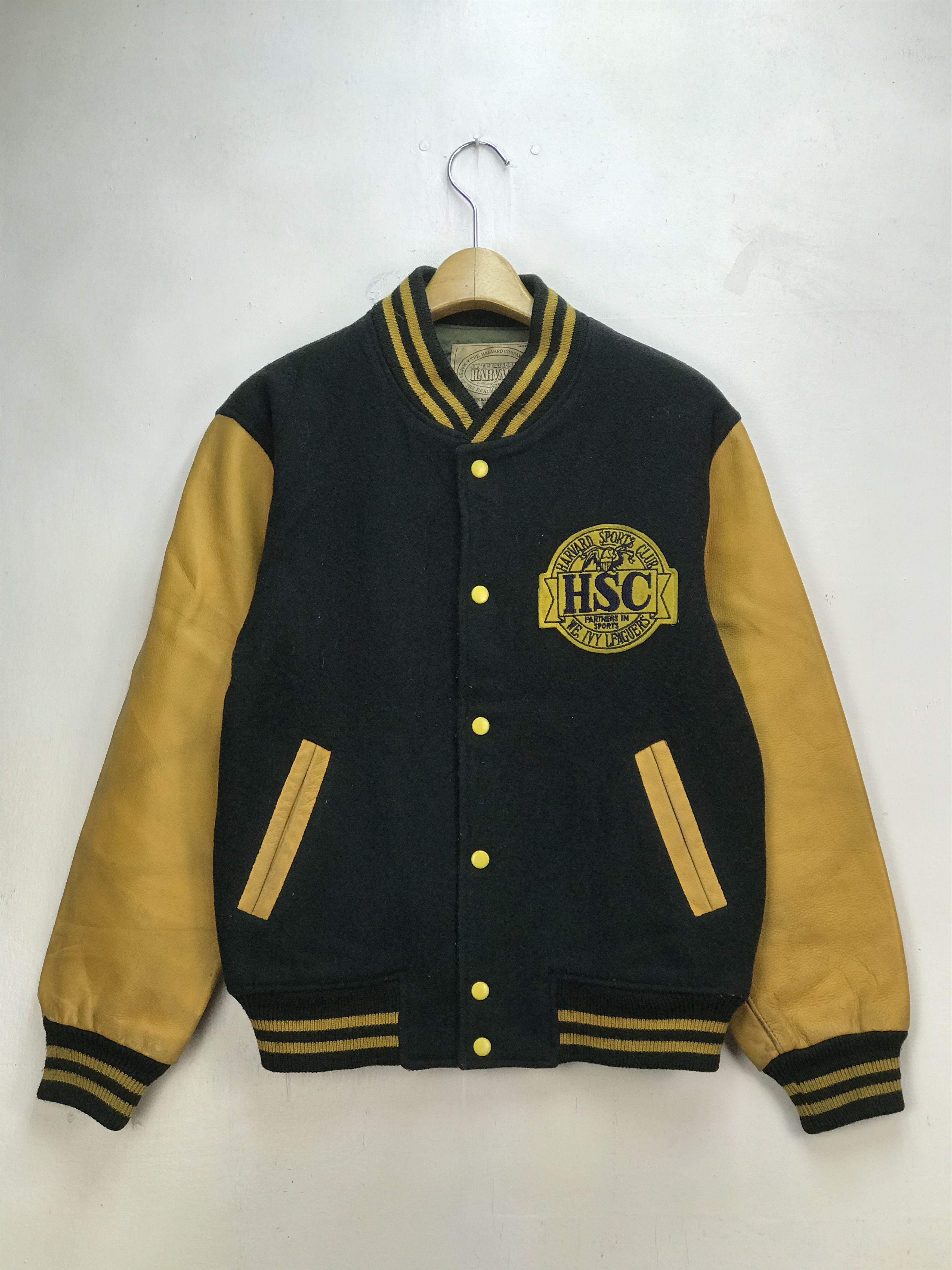 VINTAGE HARVARD SPORT CLUB VARSITY JACKET
