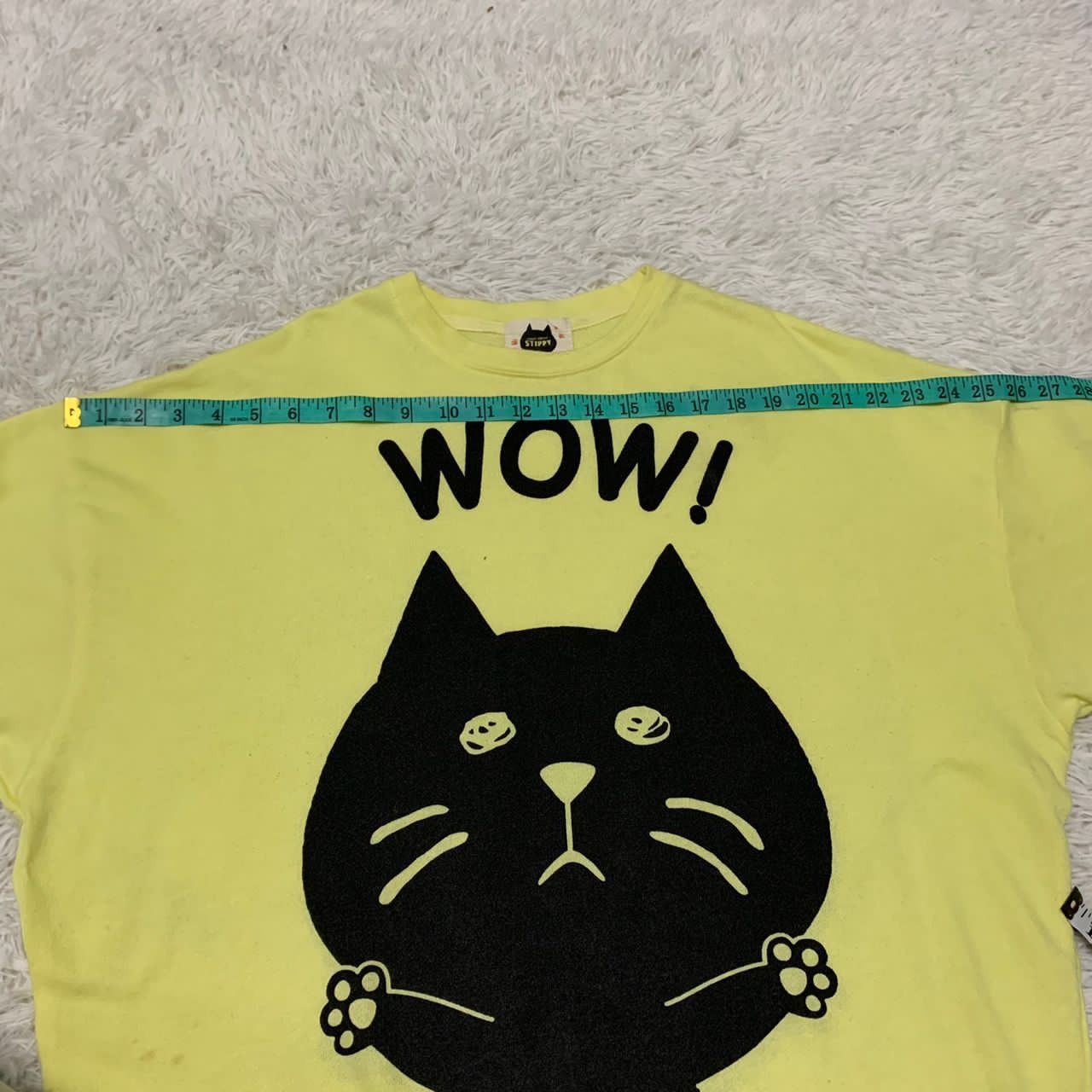 Japanese Brand Rare wow crazy about stippy tshirt Size XL / US 12-14 / IT 48-50 - 4 Thumbnail