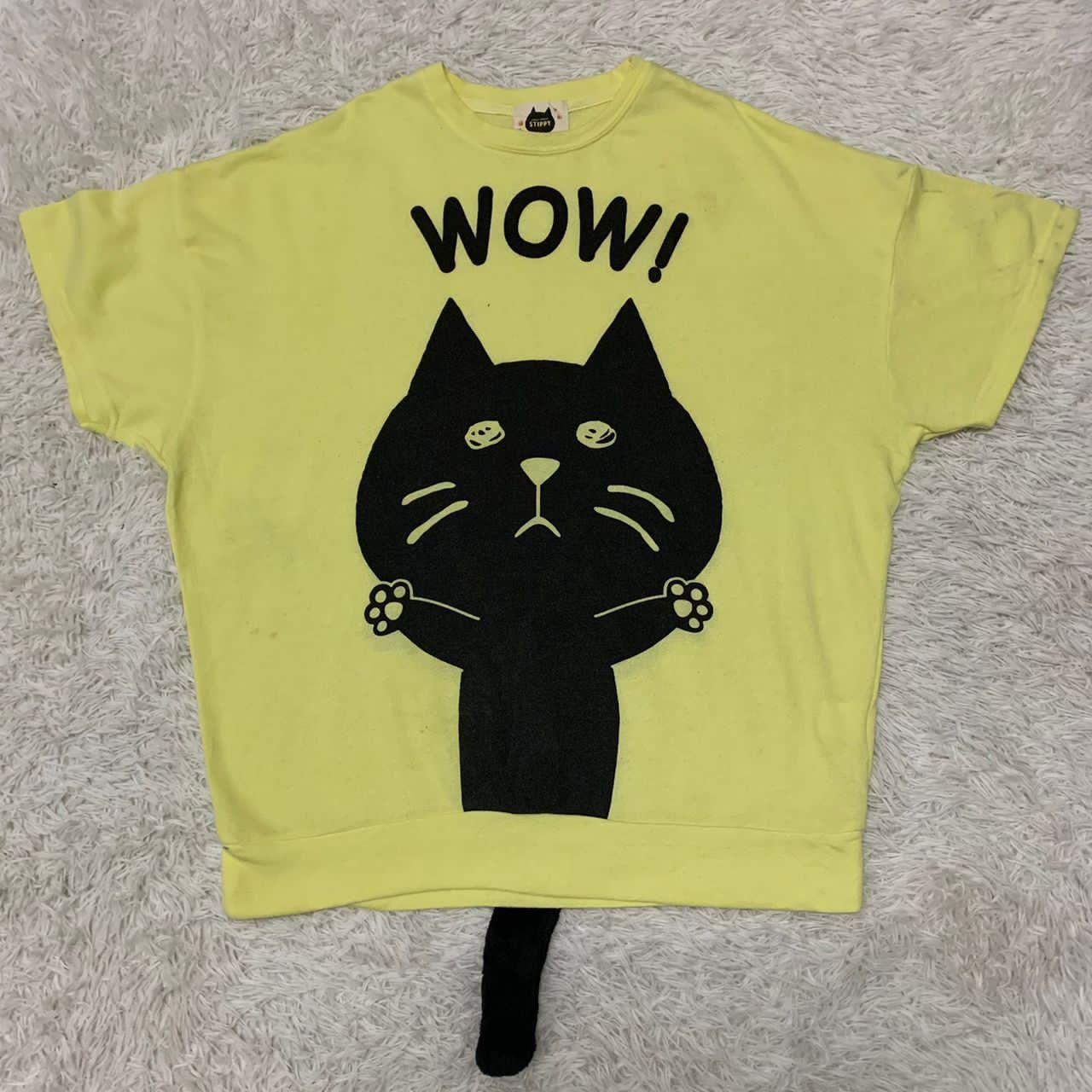 Japanese Brand Rare wow crazy about stippy tshirt Size XL / US 12-14 / IT 48-50 - 10 Thumbnail