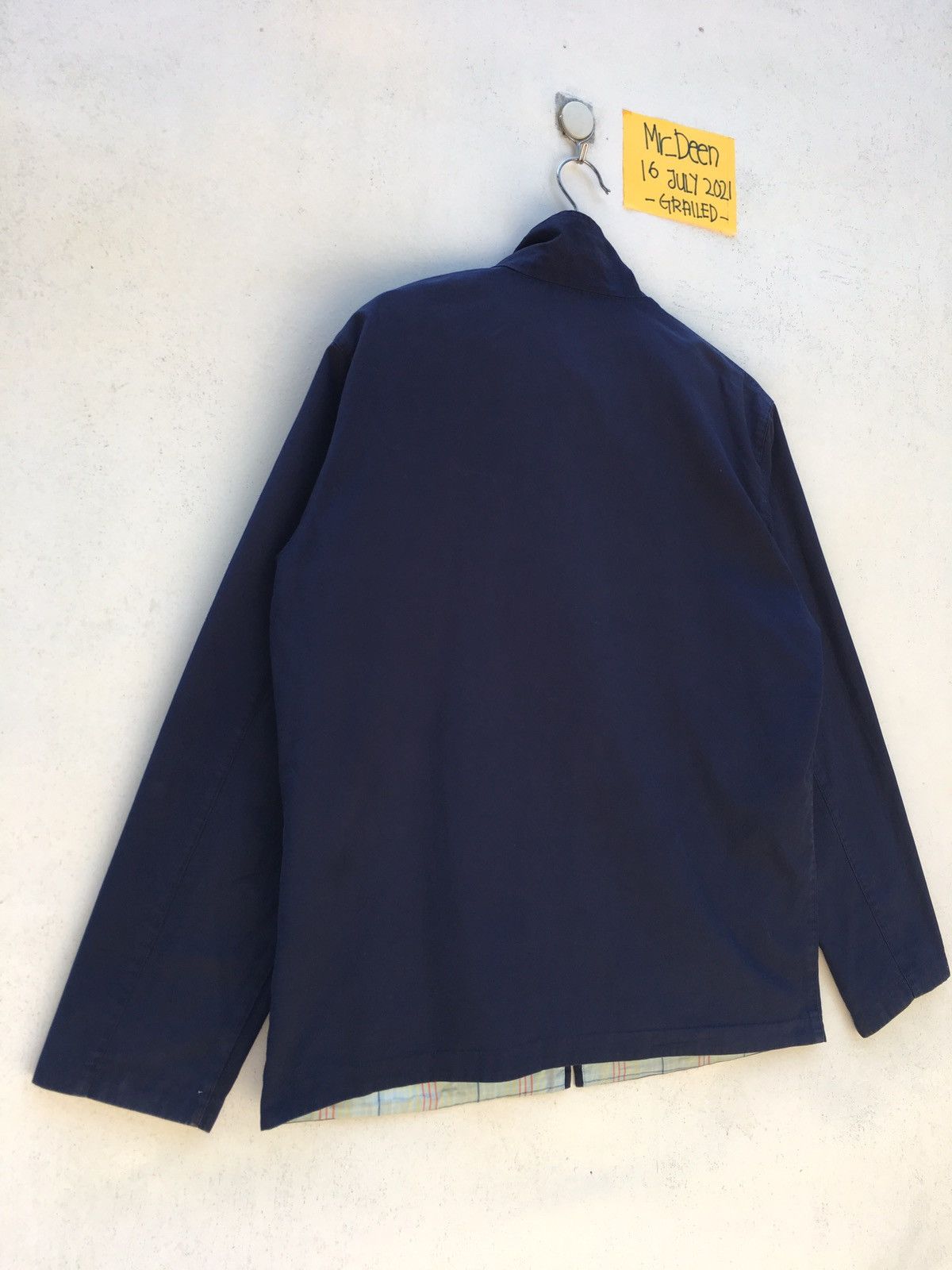 Lacoste Vintage Lacoste Checkered Pattern Reversible Nylon Jacket Size US M / EU 48-50 / 2 - 16 Thumbnail