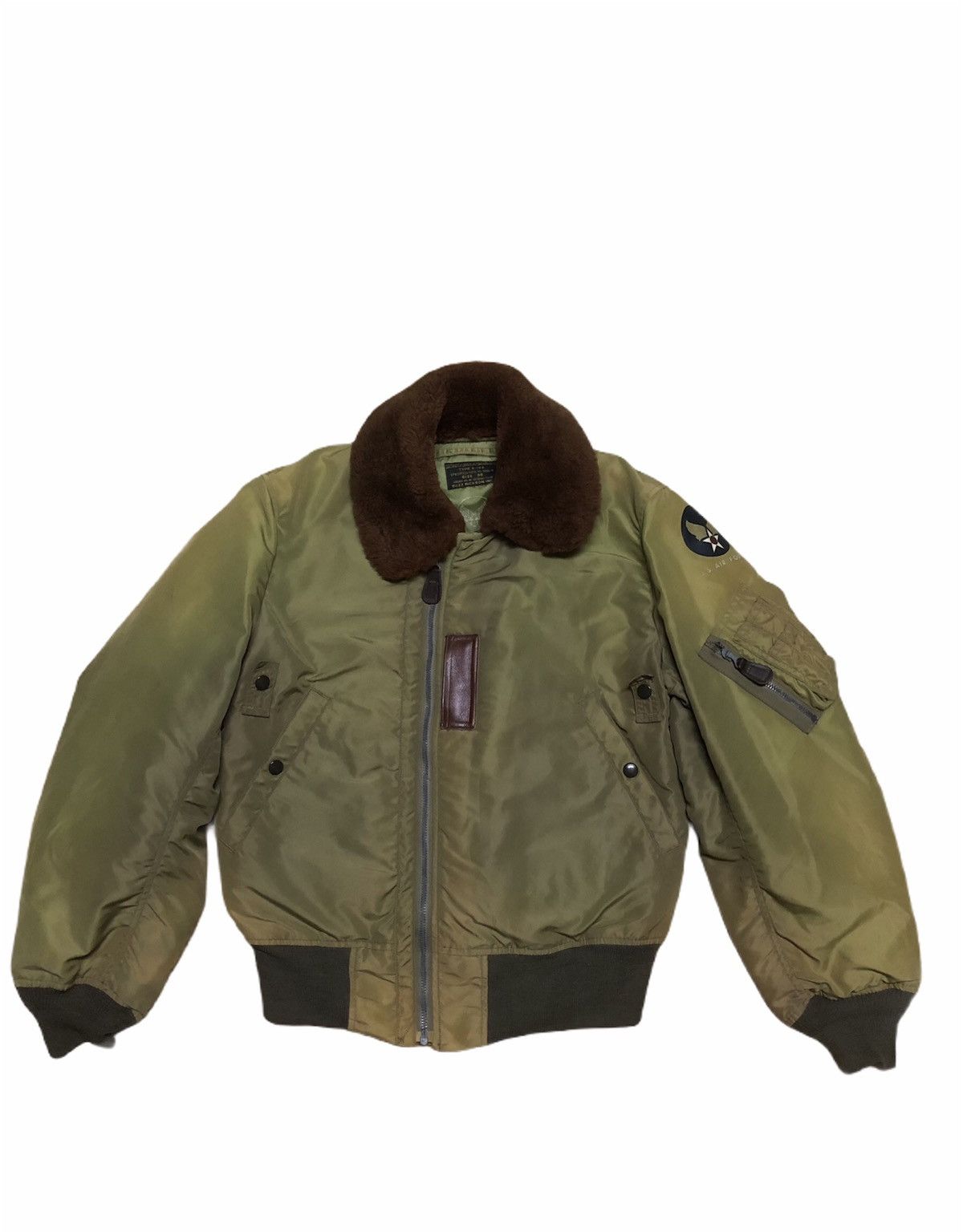 Buzz Rickson's 🔥ARCHIVAL Vtg Type B-15B BUZZ RICKSON’S Bomber Toyo Ent Size US S / EU 44-46 / 1 - 4 Thumbnail