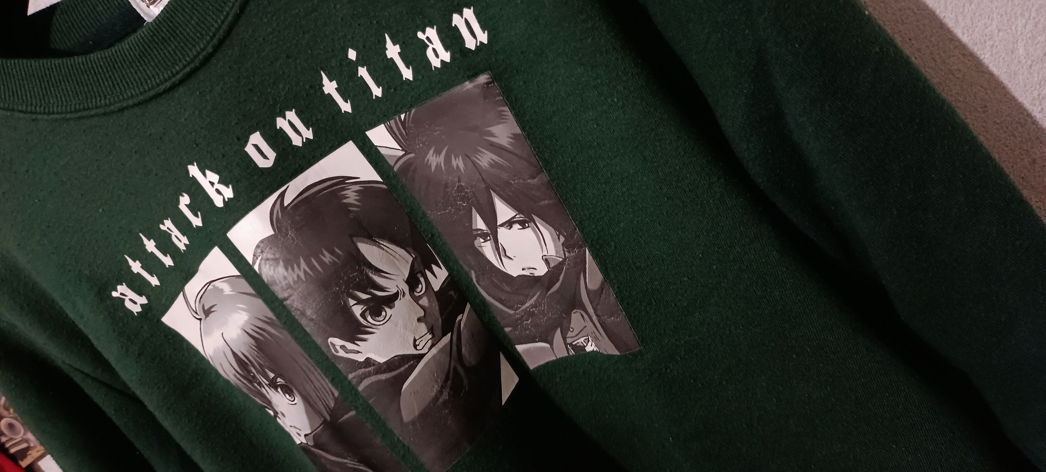 Anime × Japanese Brand × Vintage 🔥🔥Rare🔥🔥Vintage Anime Attack On The Titans Size US L / EU 52-54 / 3 - 3 Thumbnail